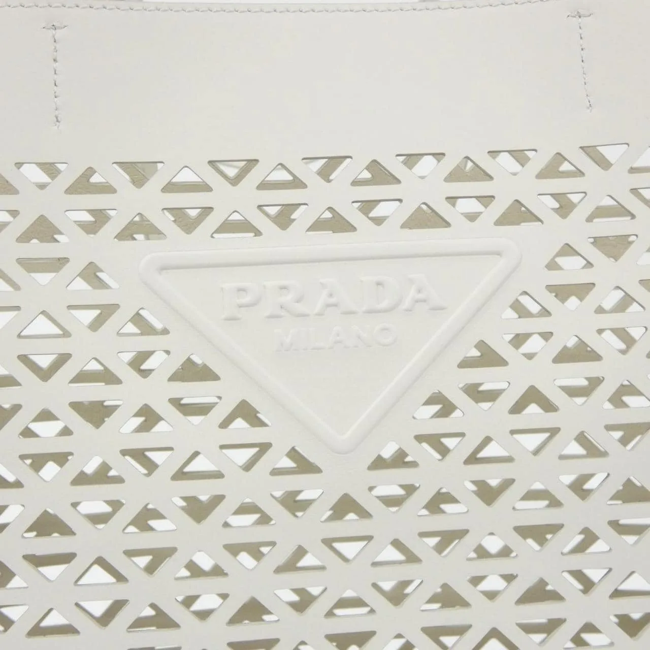 PRADA 1BG503 Handbag 黑色 中古品A - 縮圖 4