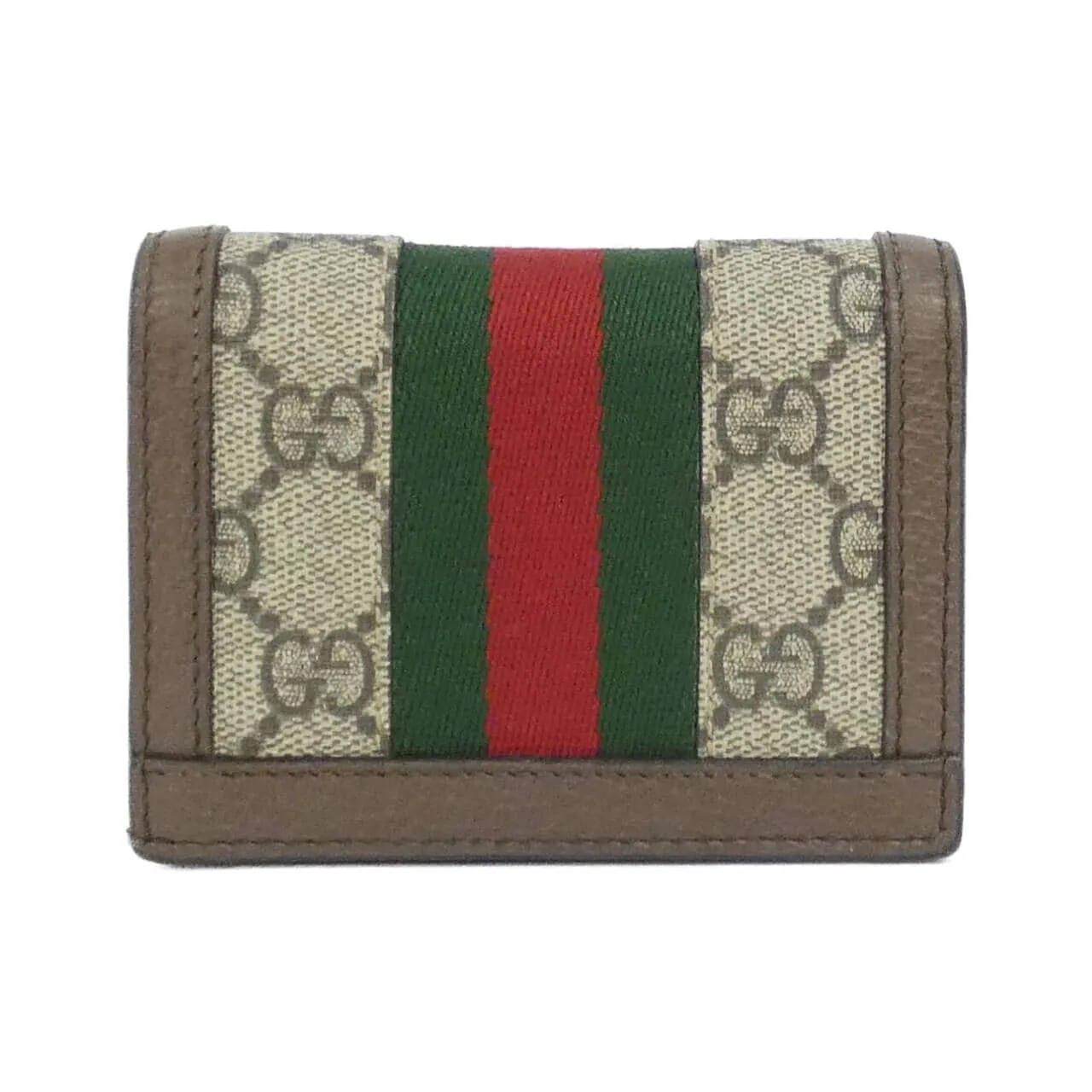 GUCCI 523155 96IWG Wallet Canvas 黑色 帆布 中古品A - 縮圖 2