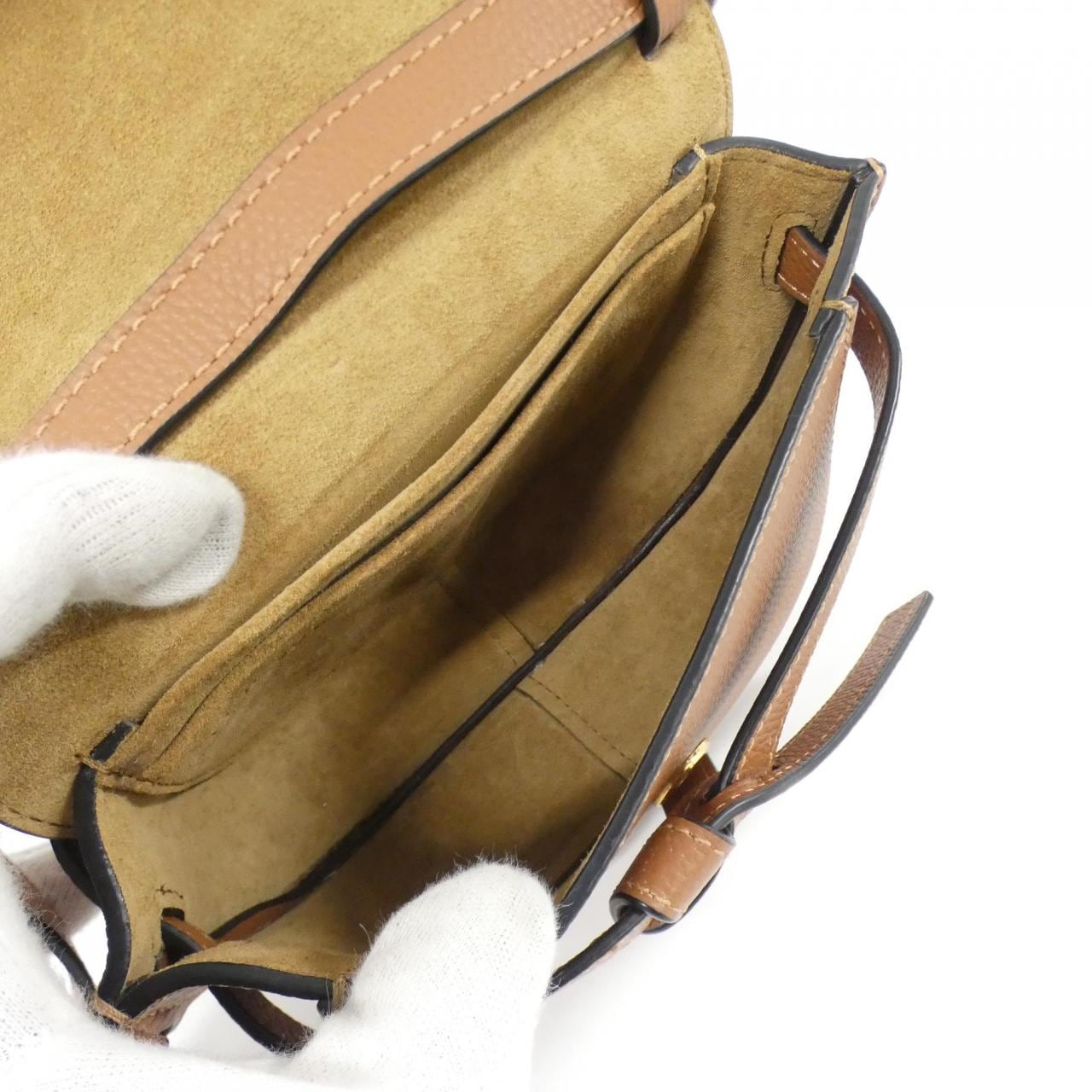 LOEWE Gate A650N46X02 Shoulder Bag 黑色 中古品A - 縮圖 10