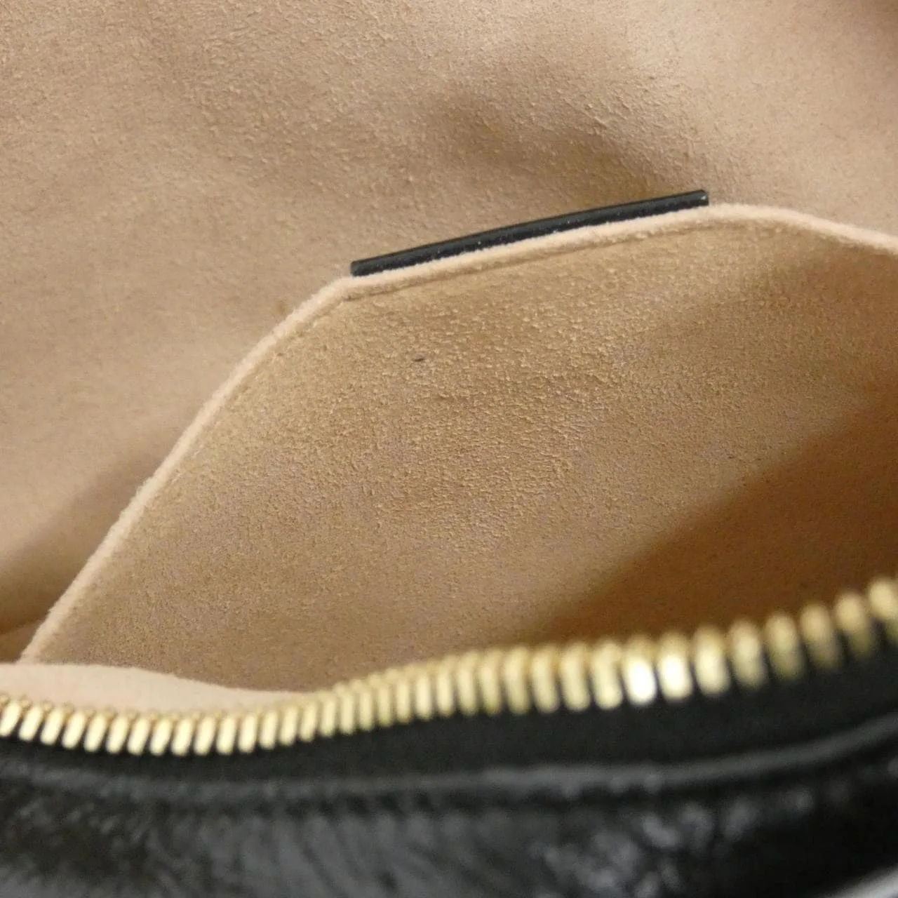 GUCCI Marmont 447632 HVKEG Shoulder Canvas 黑色 帆布 中古品A - 縮圖 8