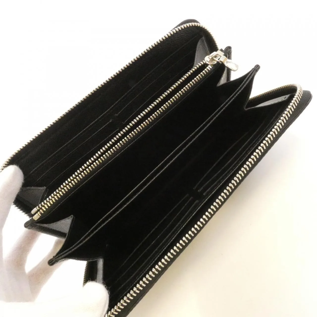 LOUIS VUITTON M62522 Wallet Epi Silver Epi Rank B - Thumbnail 7