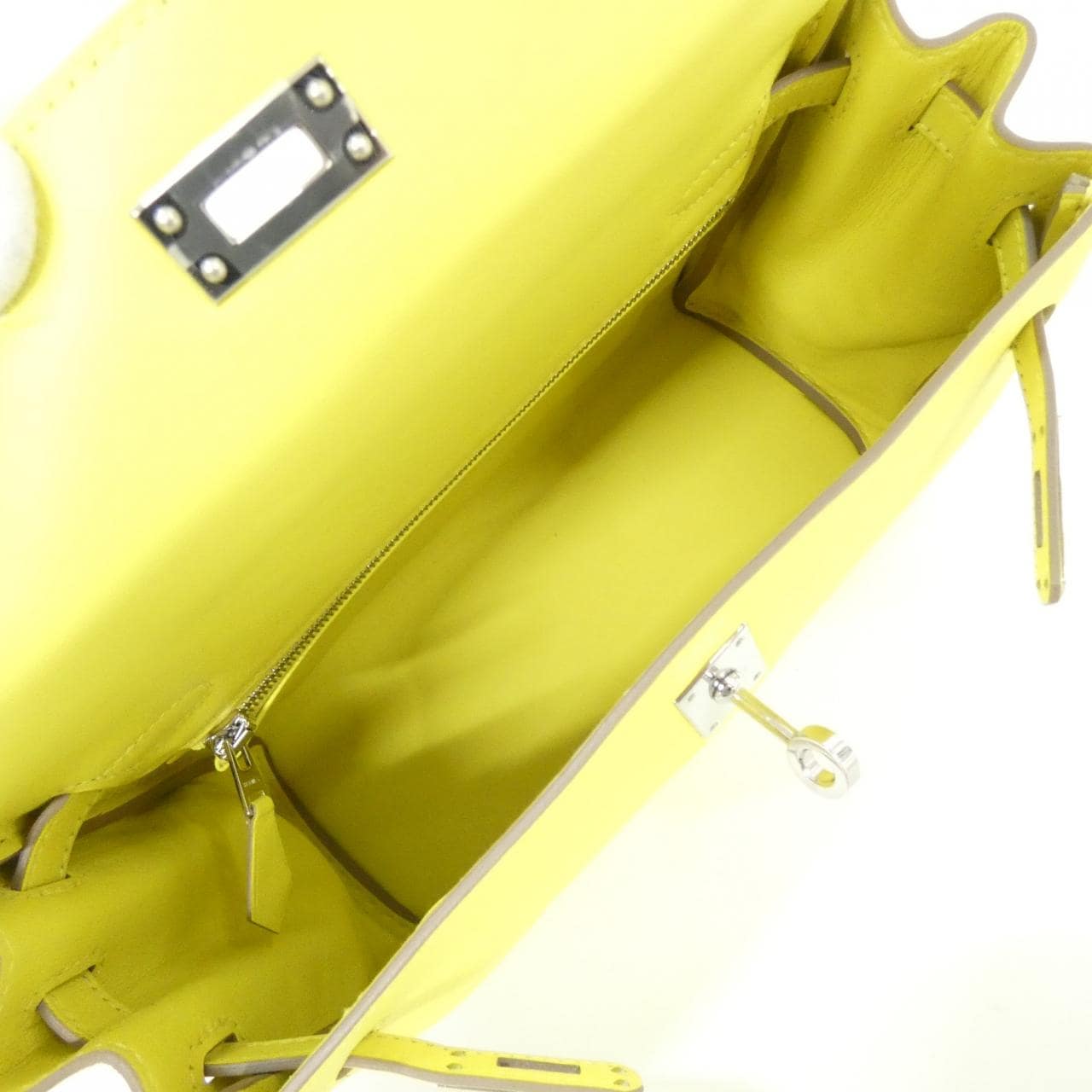 HERMES HERMÈS Kelly 047654CK Bag Swift 黑色 Swift 皮 - 縮圖 9