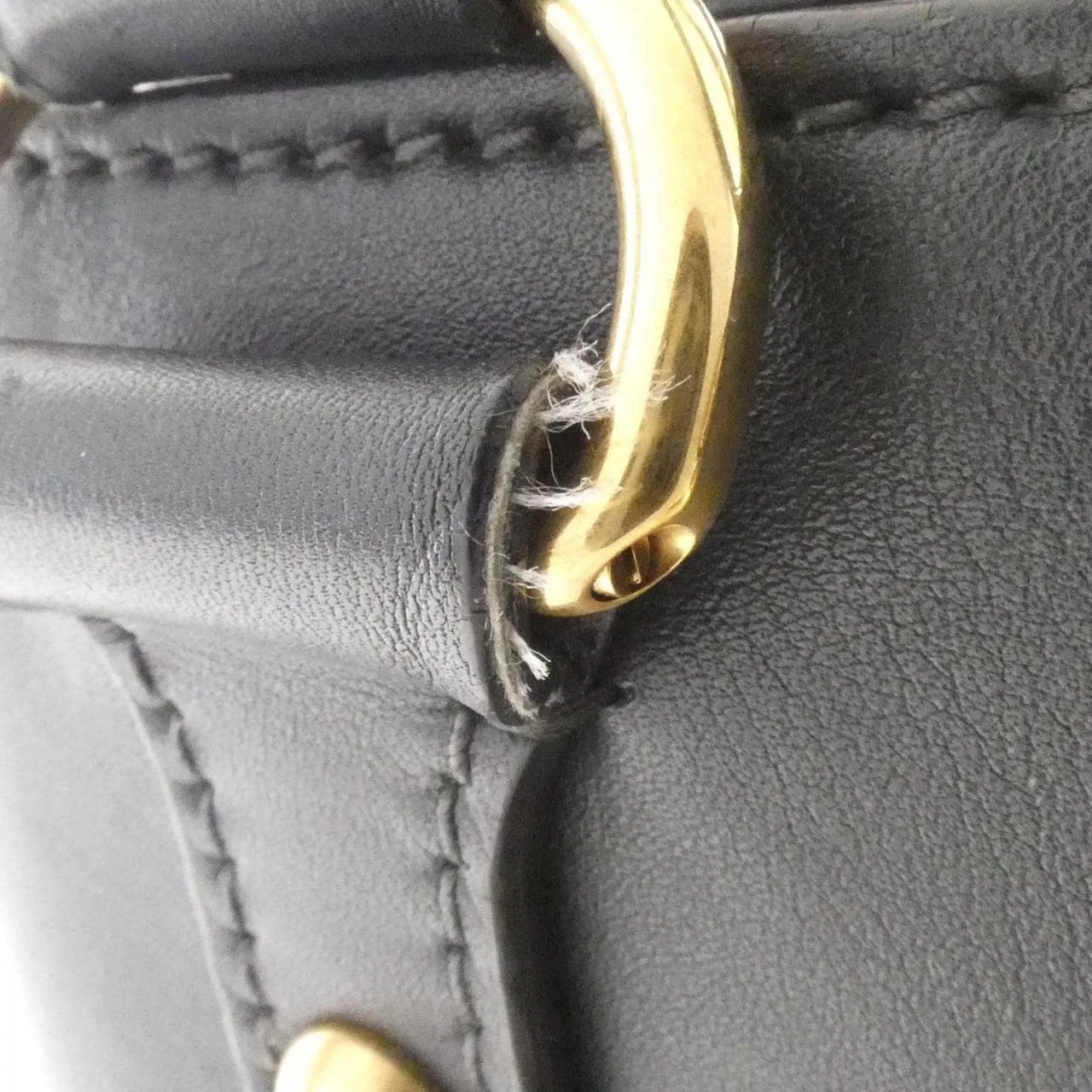 DIOR M5861CVWU Handbag Leather Black Leather - Thumbnail 5