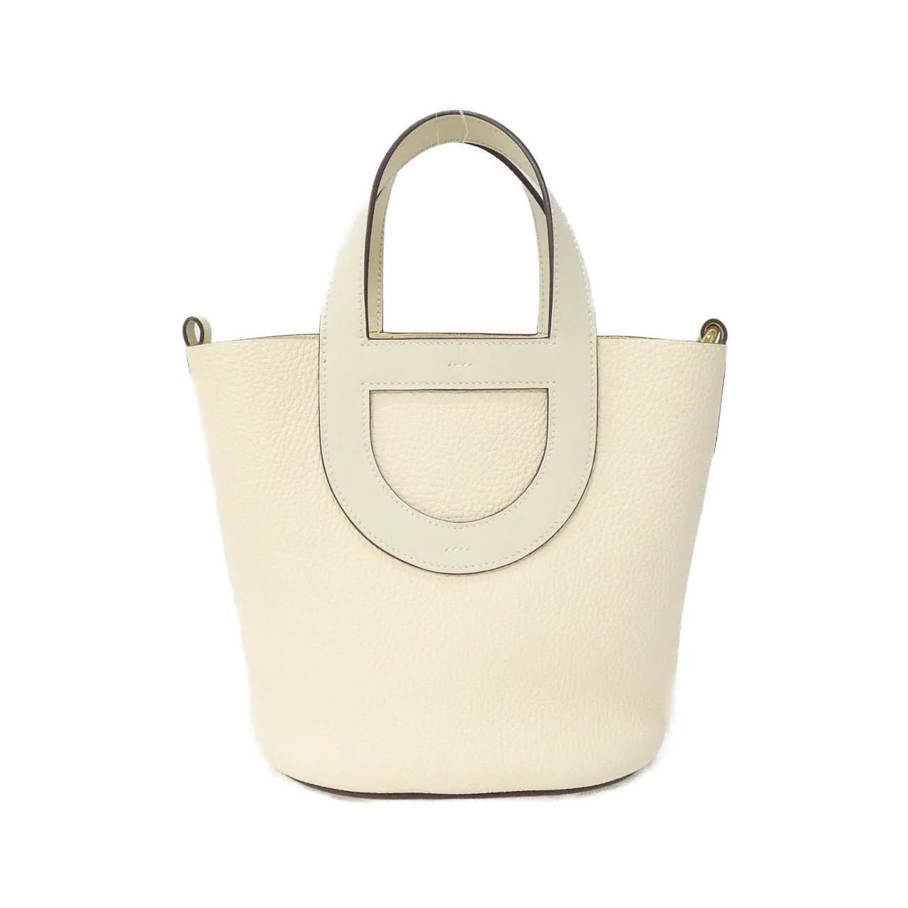 HERMES 084274CC Handbag Clemence Black