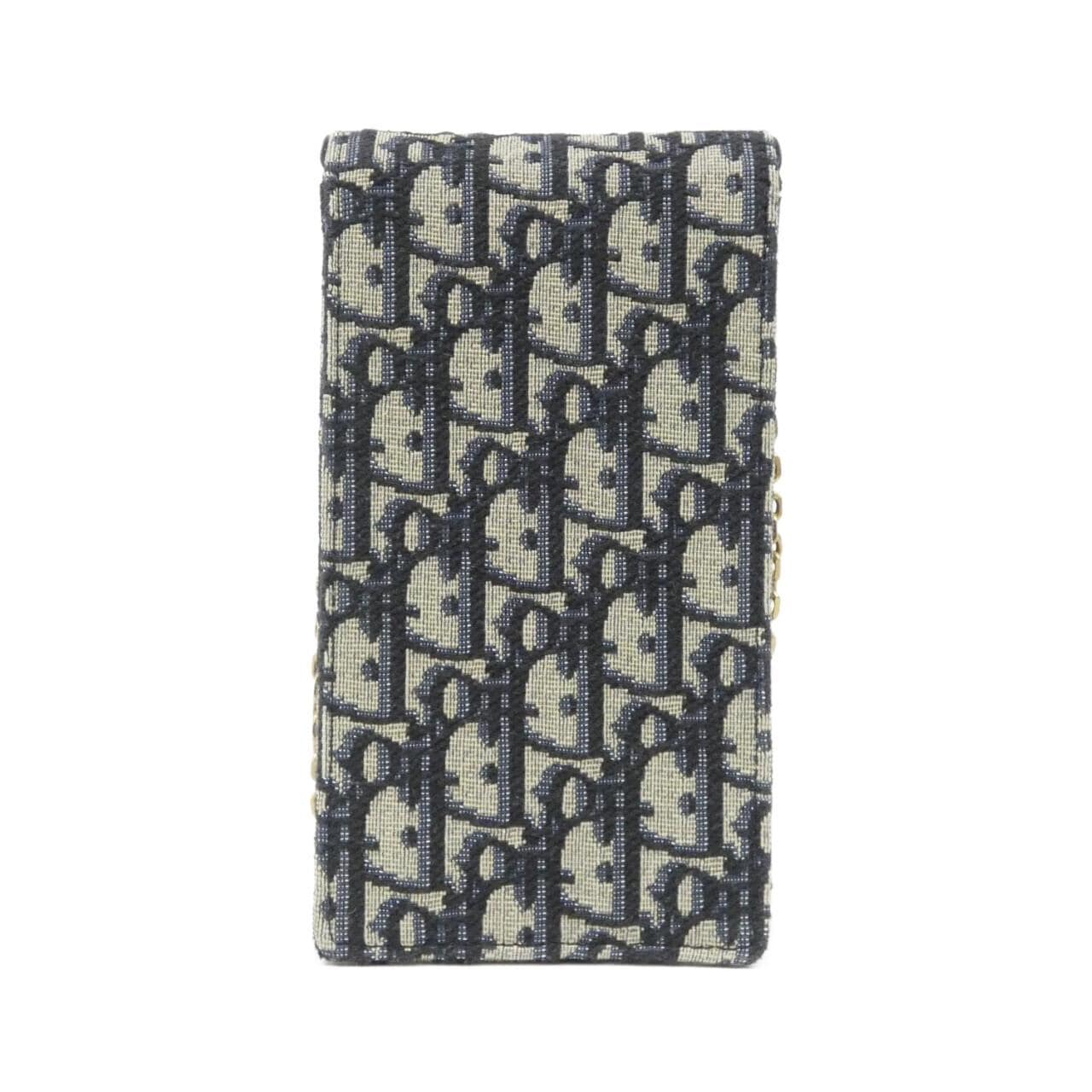 DIOR Saddle S5641CTZQ Shoulder Bag Canvas Black Canvas - Thumbnail 2