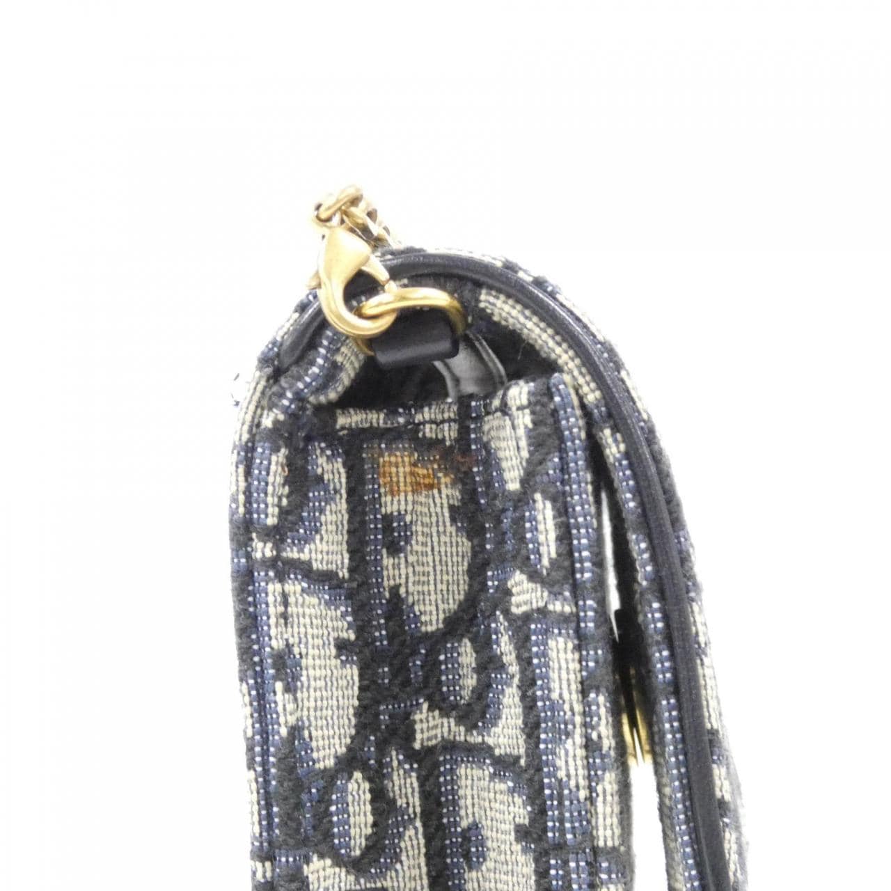 DIOR Saddle S5641CTZQ Shoulder Bag Canvas Black Canvas - Thumbnail 4