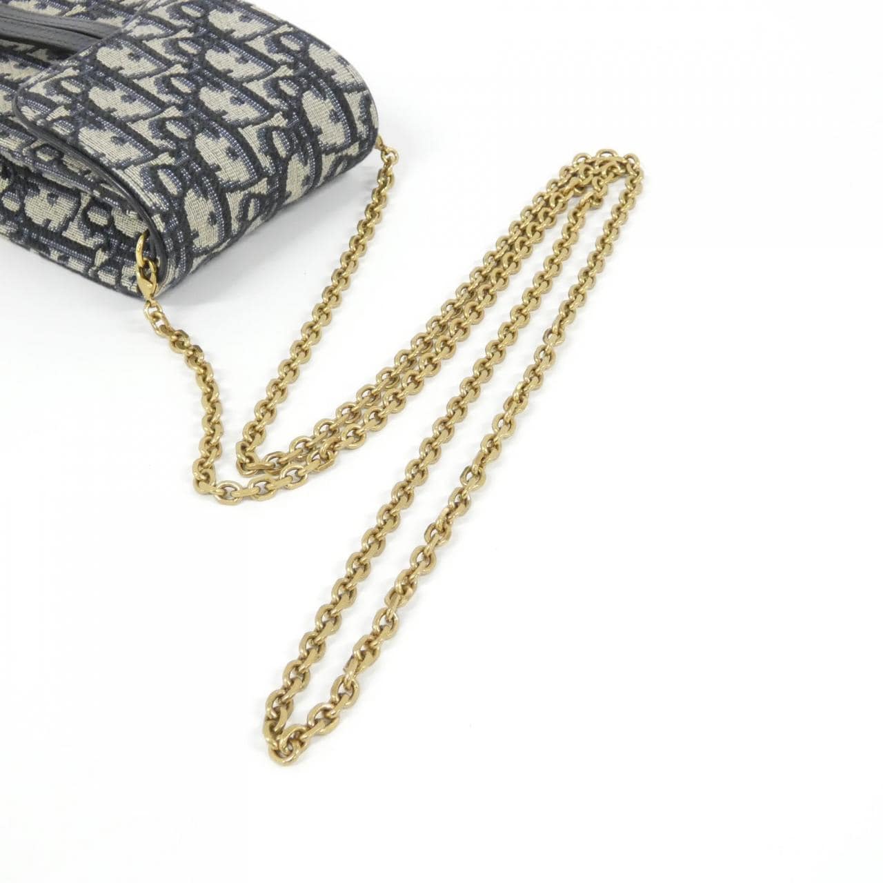 DIOR Saddle S5641CTZQ Shoulder Bag Canvas Black Canvas - Thumbnail 6