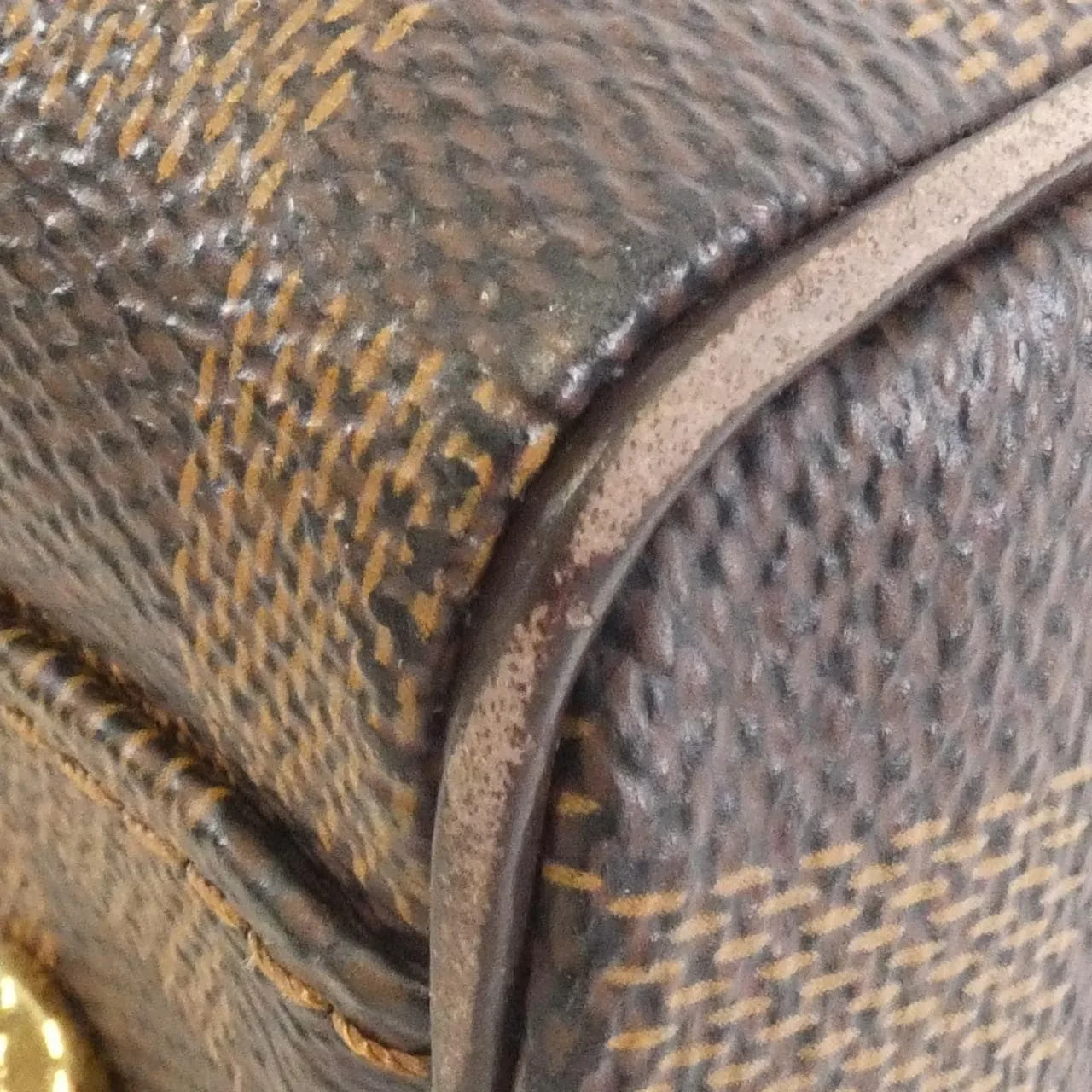 LOUIS VUITTON N51997 Handbag Damier 黑色 Damier 中古品B - 縮圖 3