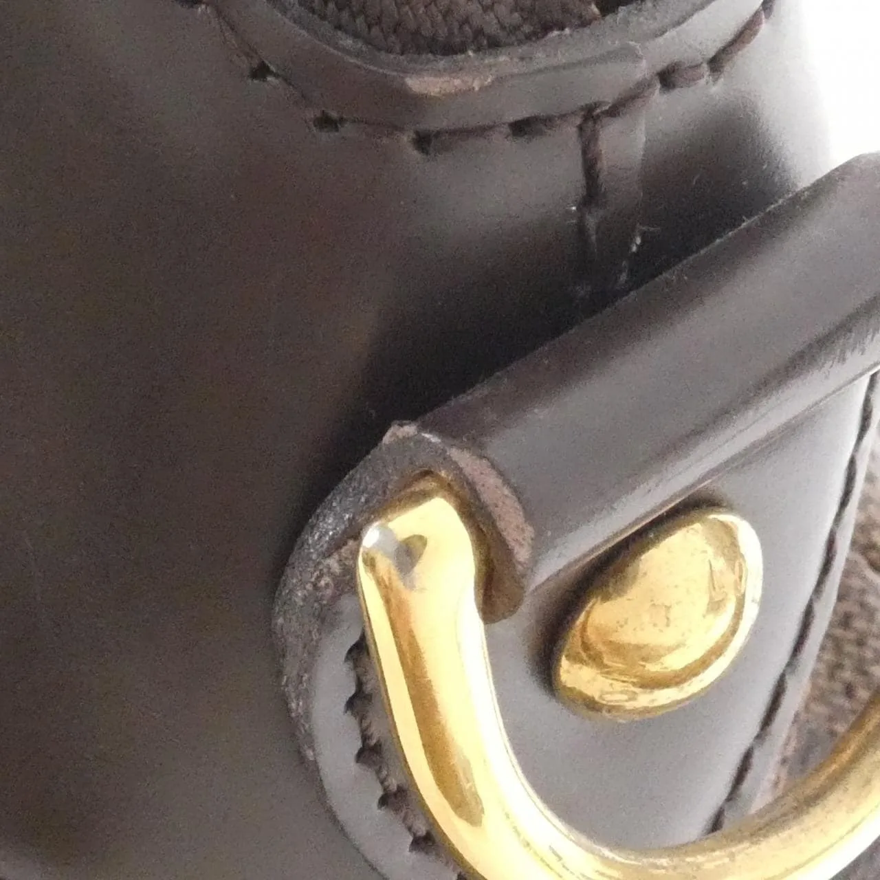 LOUIS VUITTON N51997 Handbag Damier 黑色 Damier 中古品B - 縮圖 6