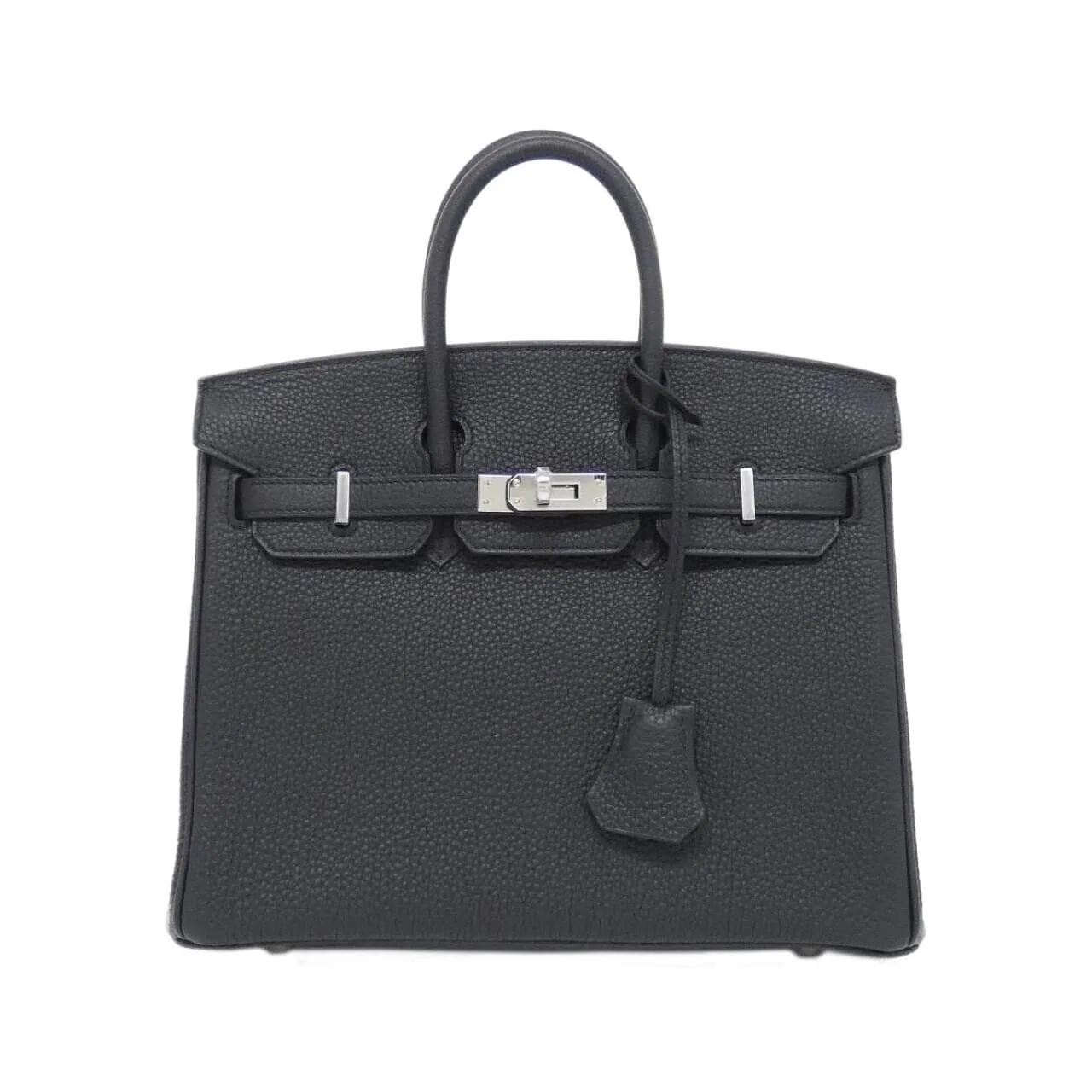 HERMES Birkin 041344CK Handbag Togo Black