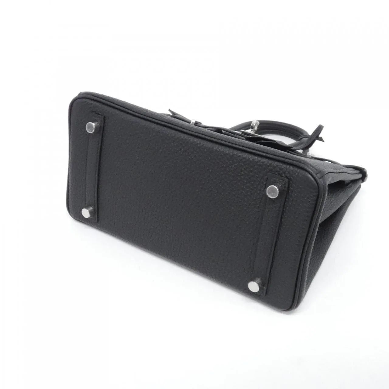 HERMES Birkin 041344CK Handbag Togo Black Togo Leather Unused - Thumbnail 3