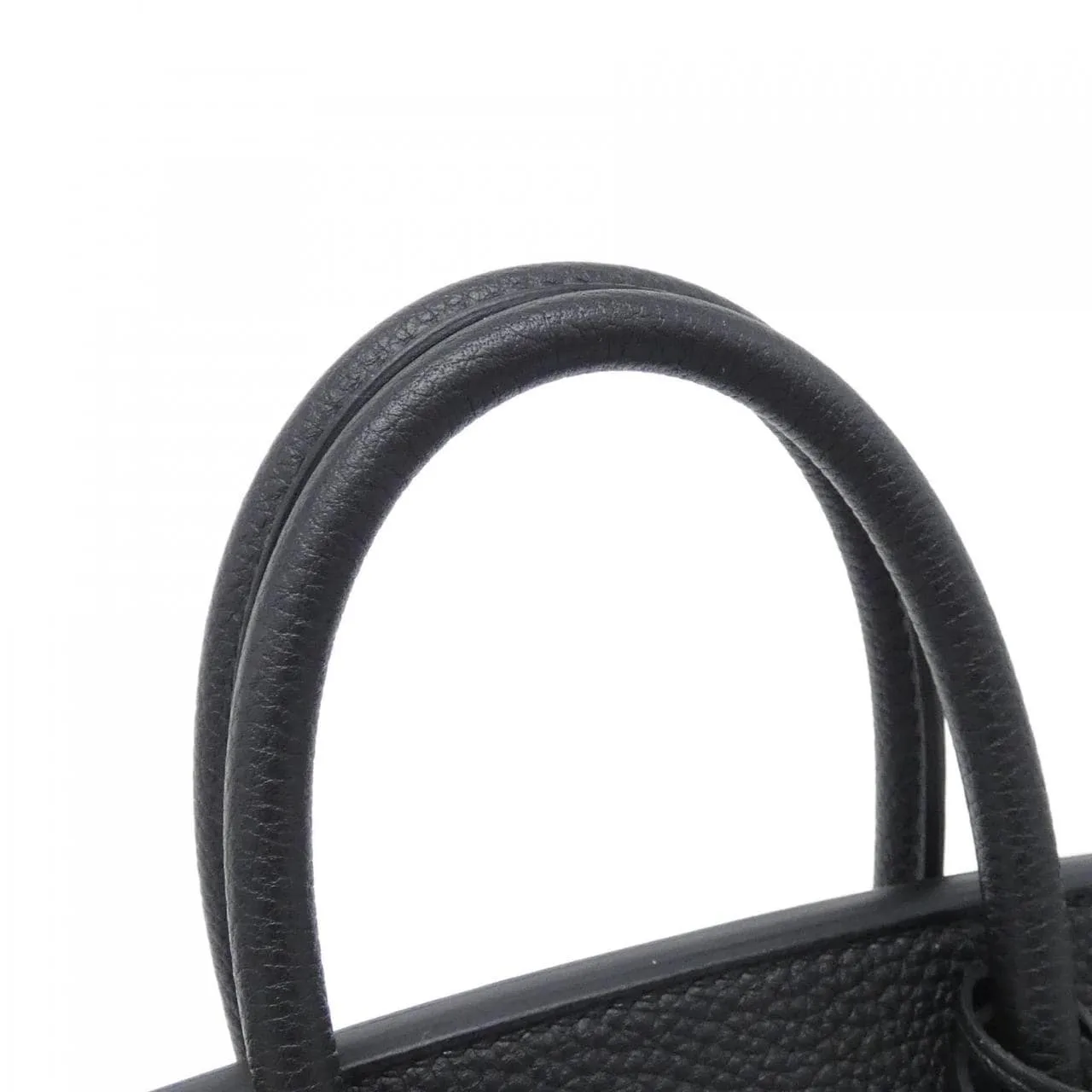 HERMES Birkin 041344CK Handbag Togo Black Togo Leather Unused - Thumbnail 5
