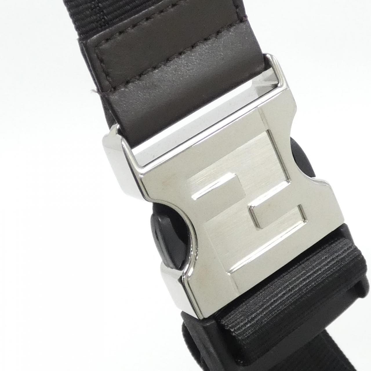 FENDI 7VA562 AJJ4 Belt Bag Canvas Black Canvas - Thumbnail 6