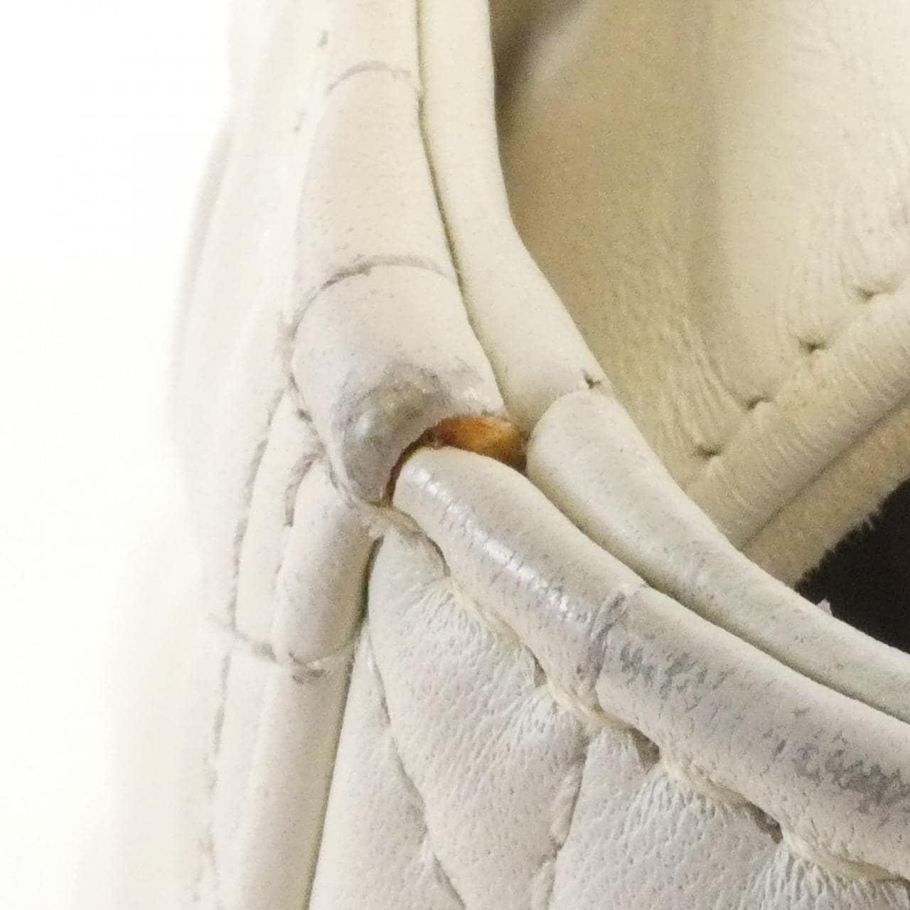 DIOR Handbag Lambskin White Lambskin - Thumbnail 5