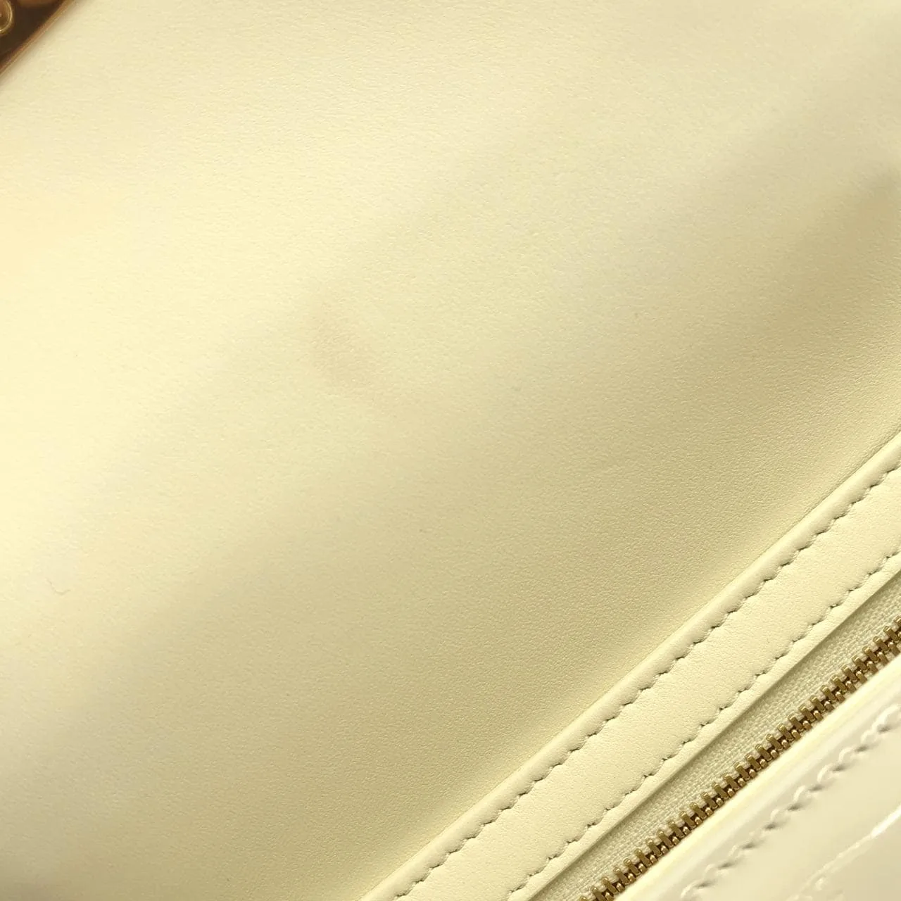 CELINE Cabas 118053GCO Shoulder Patent Leather 黑色 漆皮 中古品A - 縮圖 7