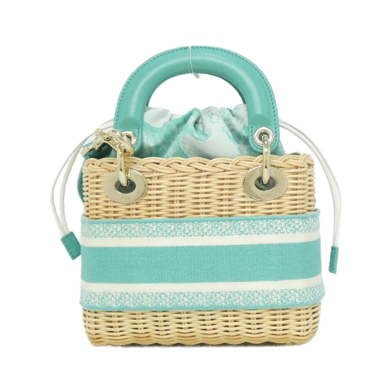 DIOR Lady Dior M0505OIFI Bag Canvas Black Canvas - Thumbnail 2