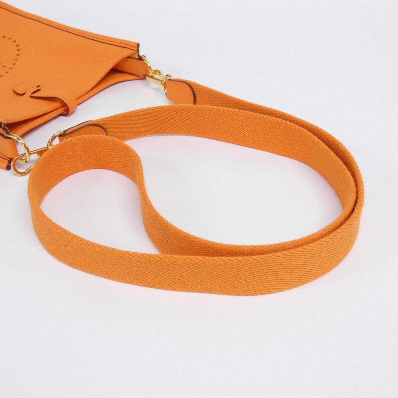 HERMES HERMÈS Evelyne 069426CC Shoulder Bag Clemence Black Clemence Leather - Thumbnail 7