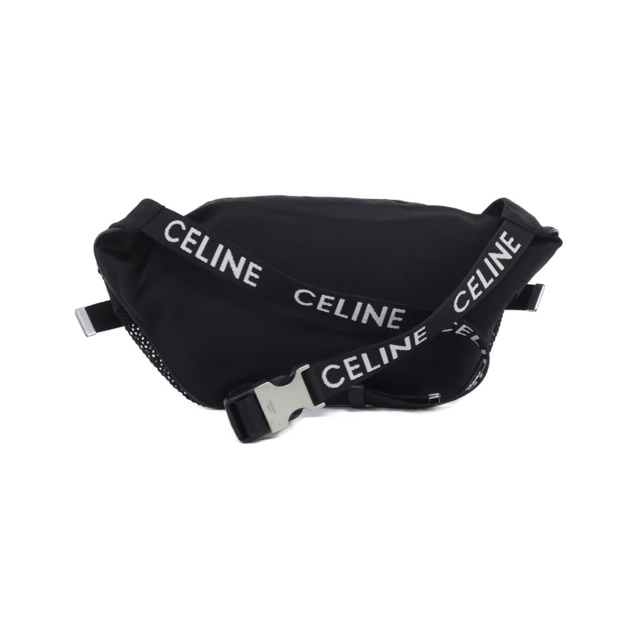 CELINE 198682DMT Shoulder Bag Nylon 黑色 尼龍 中古品A - 縮圖 2