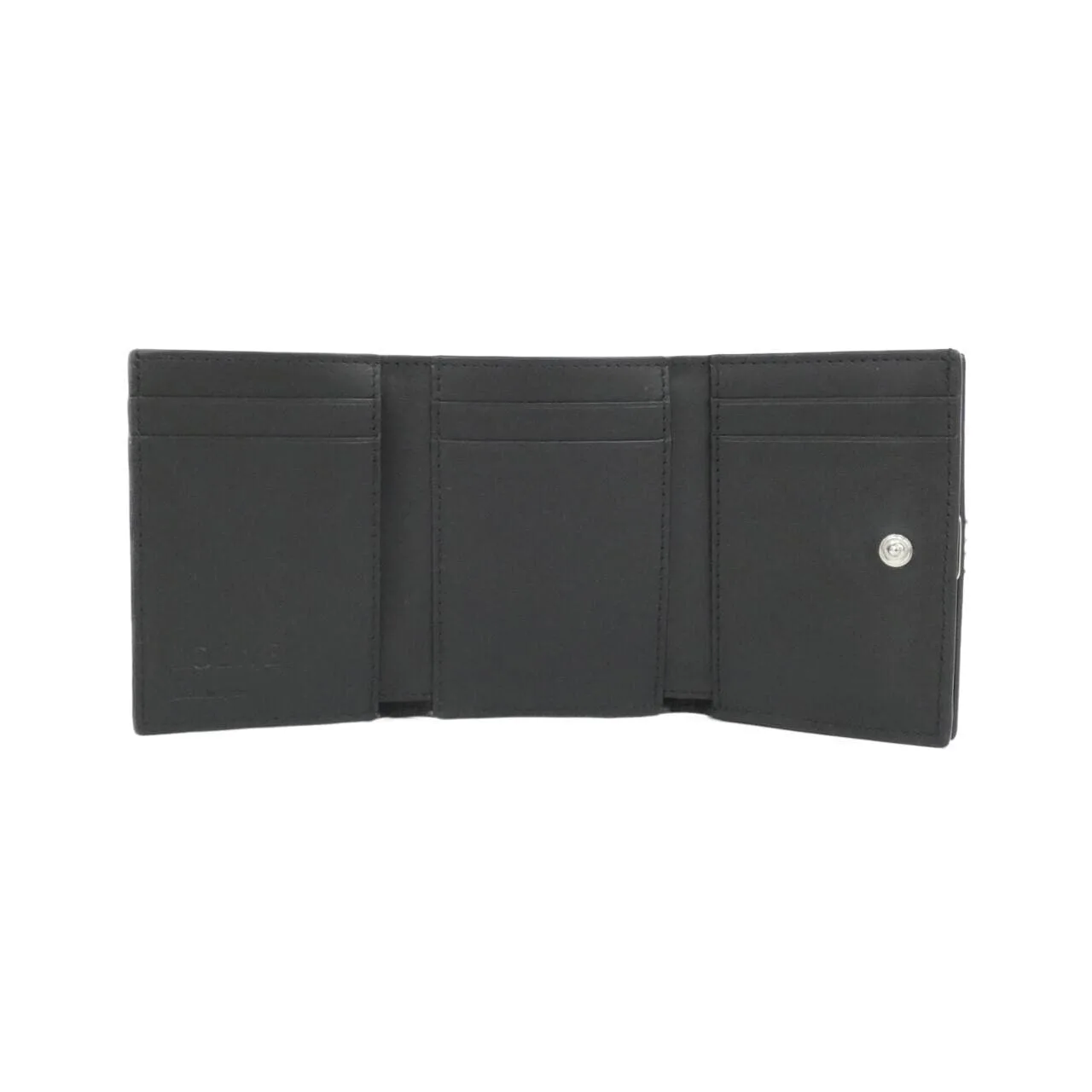 LOEWE C821TR2X16 Wallet Lambskin Black Lambskin Rank A - Thumbnail 6