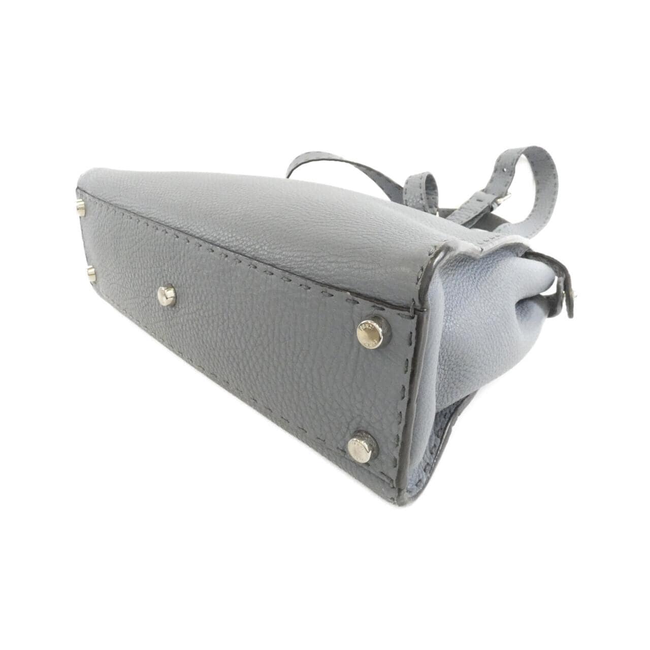 FENDI Peekaboo 8BN290 Q0J Bag 黑色 中古品B - 縮圖 2