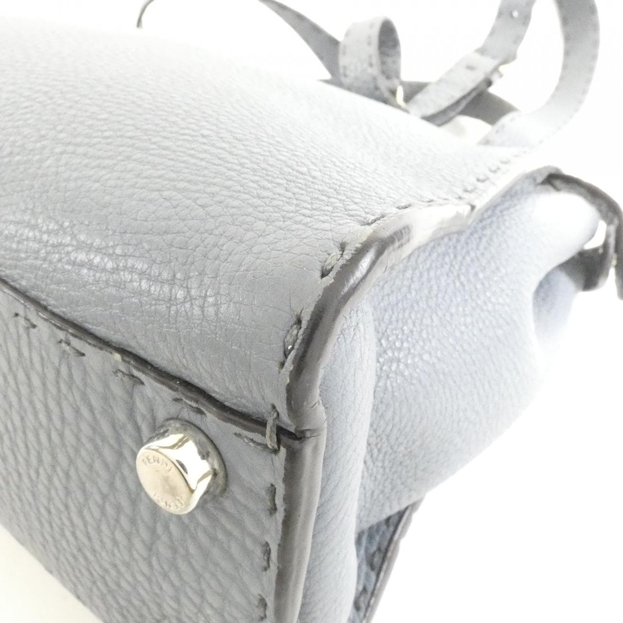 FENDI Peekaboo 8BN290 Q0J Bag 黑色 中古品B - 縮圖 3