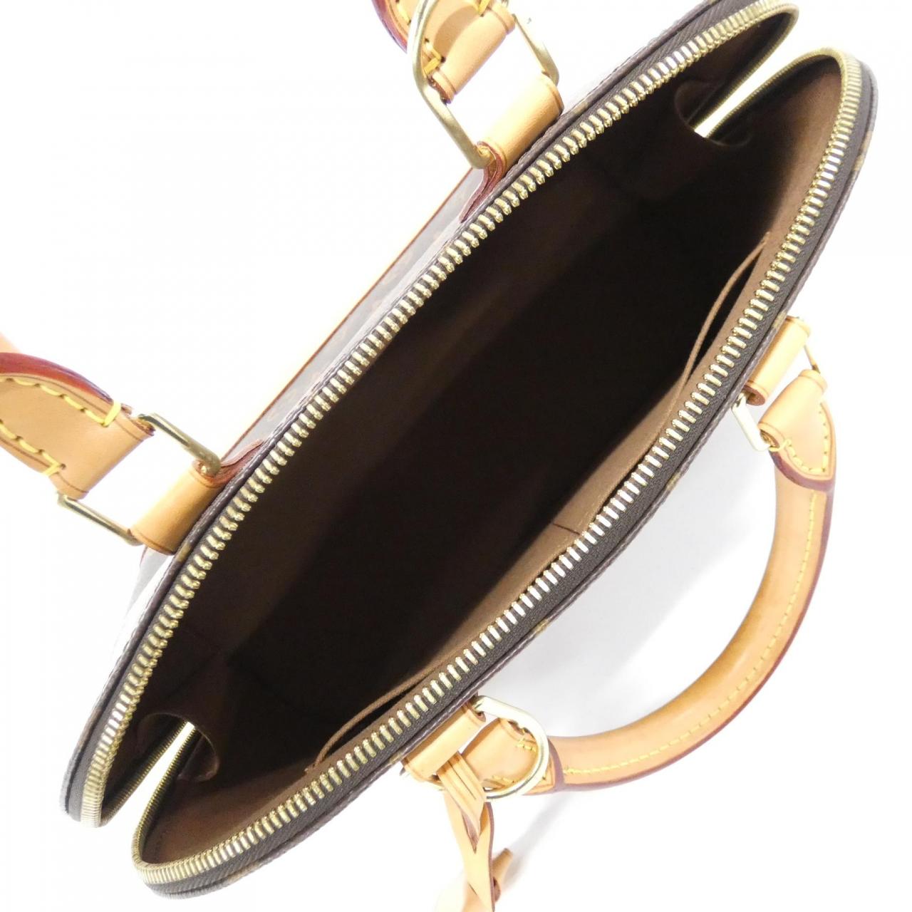 LOUIS VUITTON Alma M53151 Bag Monogram Black Monogram - Thumbnail 10