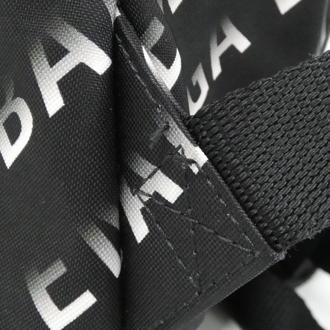 BALENCIAGA 507460 H856X Backpack Nylon Black Nylon - Thumbnail 6