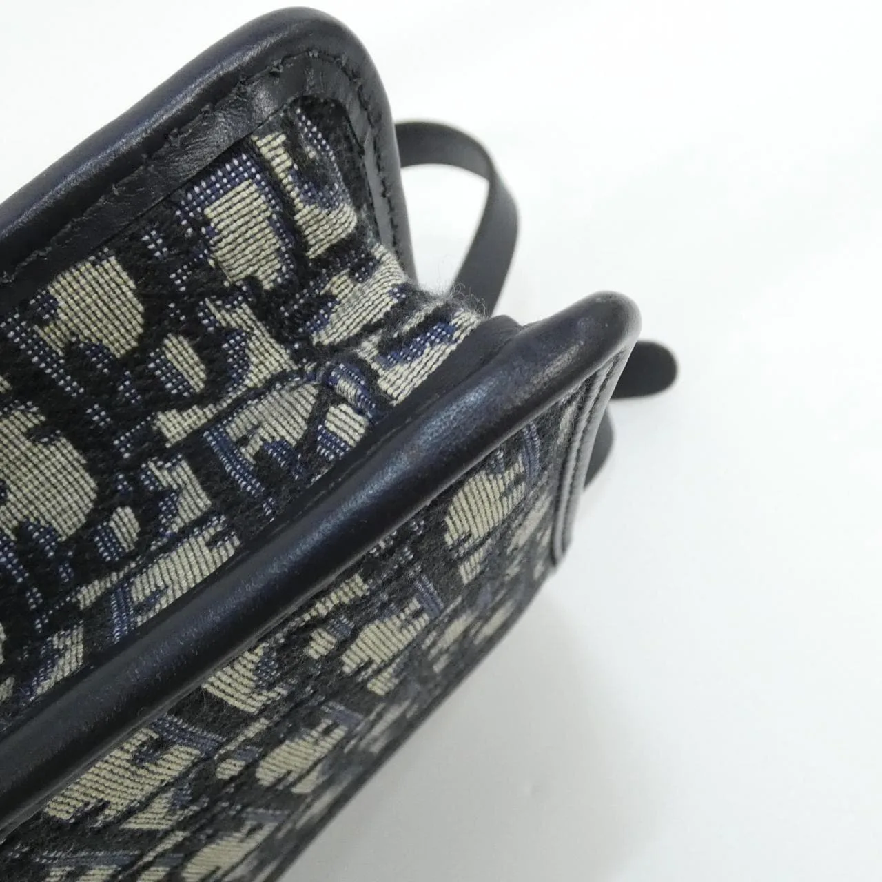 DIOR 30 Montaigne M9203UTZQ Shoulder Canvas 黑色 帆布 中古品A - 縮圖 3