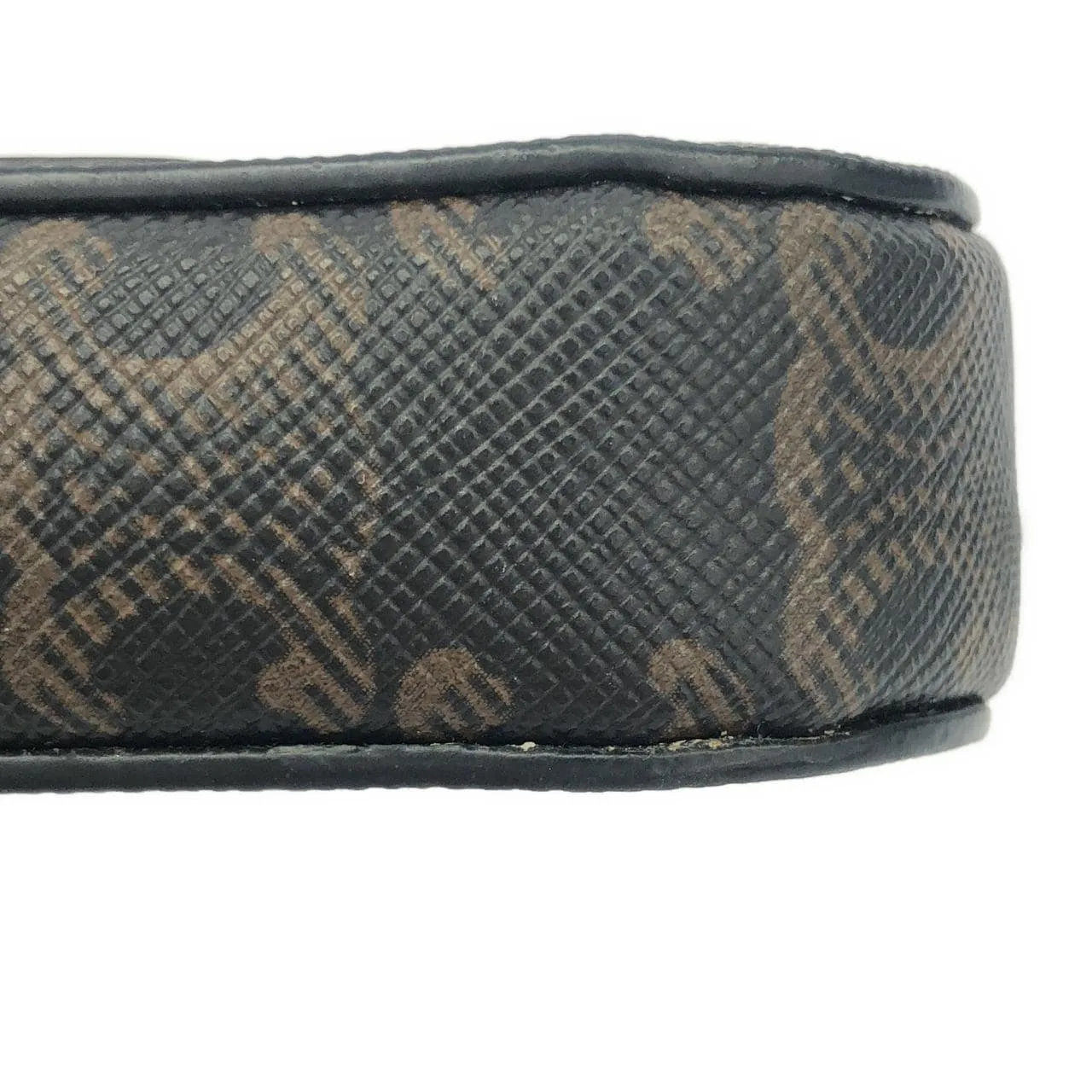 CELINE 10L272DM5 Shoulder Canvas 黑色 帆布 中古品A - 縮圖 3