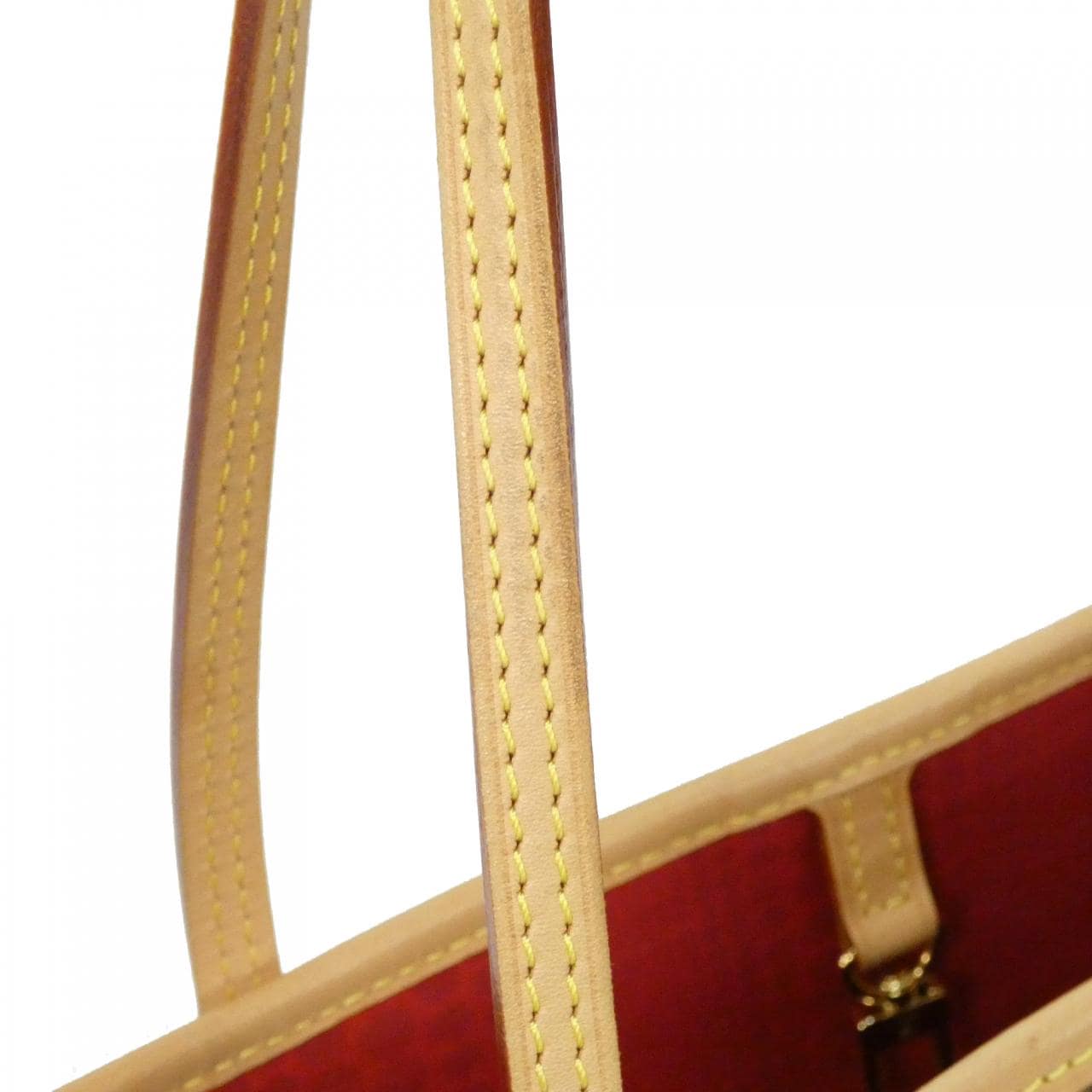 LOUIS VUITTON Neverfull M46381 Bag Monogram 黑色 Monogram 中古品A - 縮圖 5