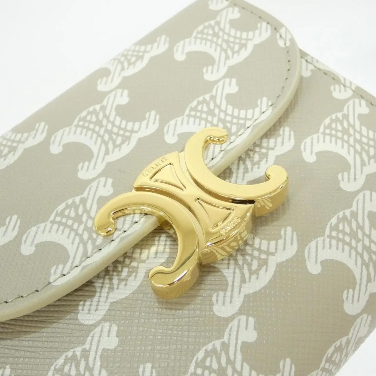 CELINE 10D782CQH Wallet Canvas Black Canvas Rank A - Thumbnail 3