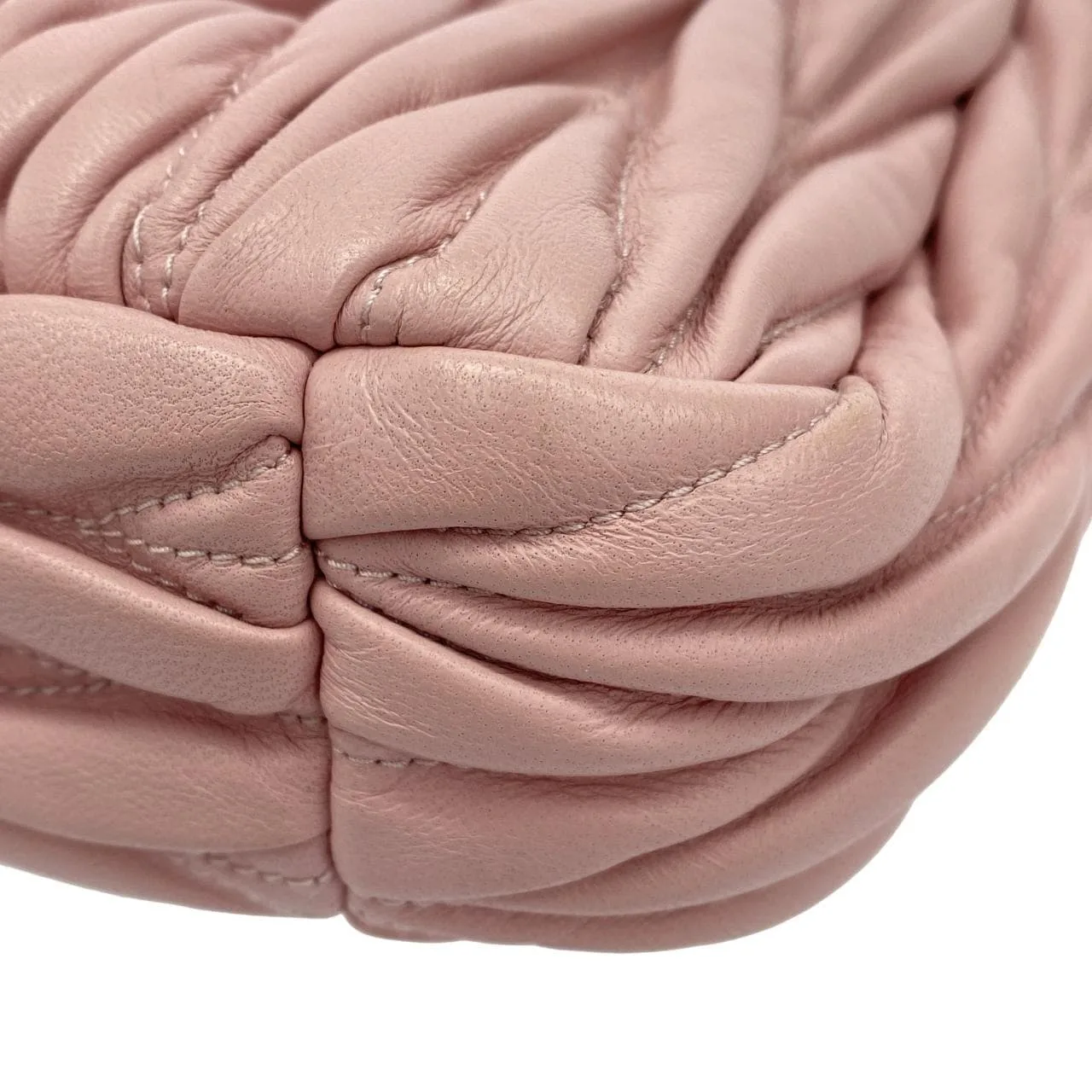 MIU MIU 5BC125 Handbag 黑色 中古品B - 縮圖 3