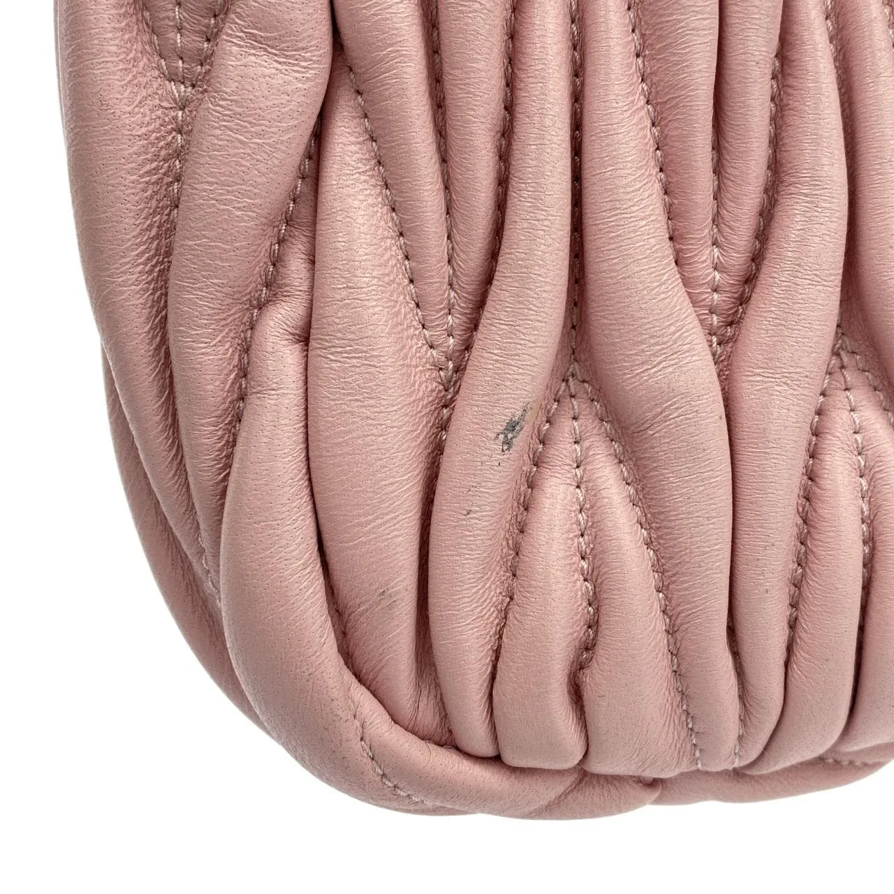 MIU MIU 5BC125 Handbag 黑色 中古品B - 縮圖 6