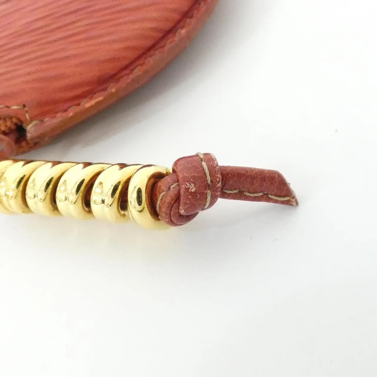 LOEWE Coin Case Leather Brown Leather Rank B - Thumbnail 4