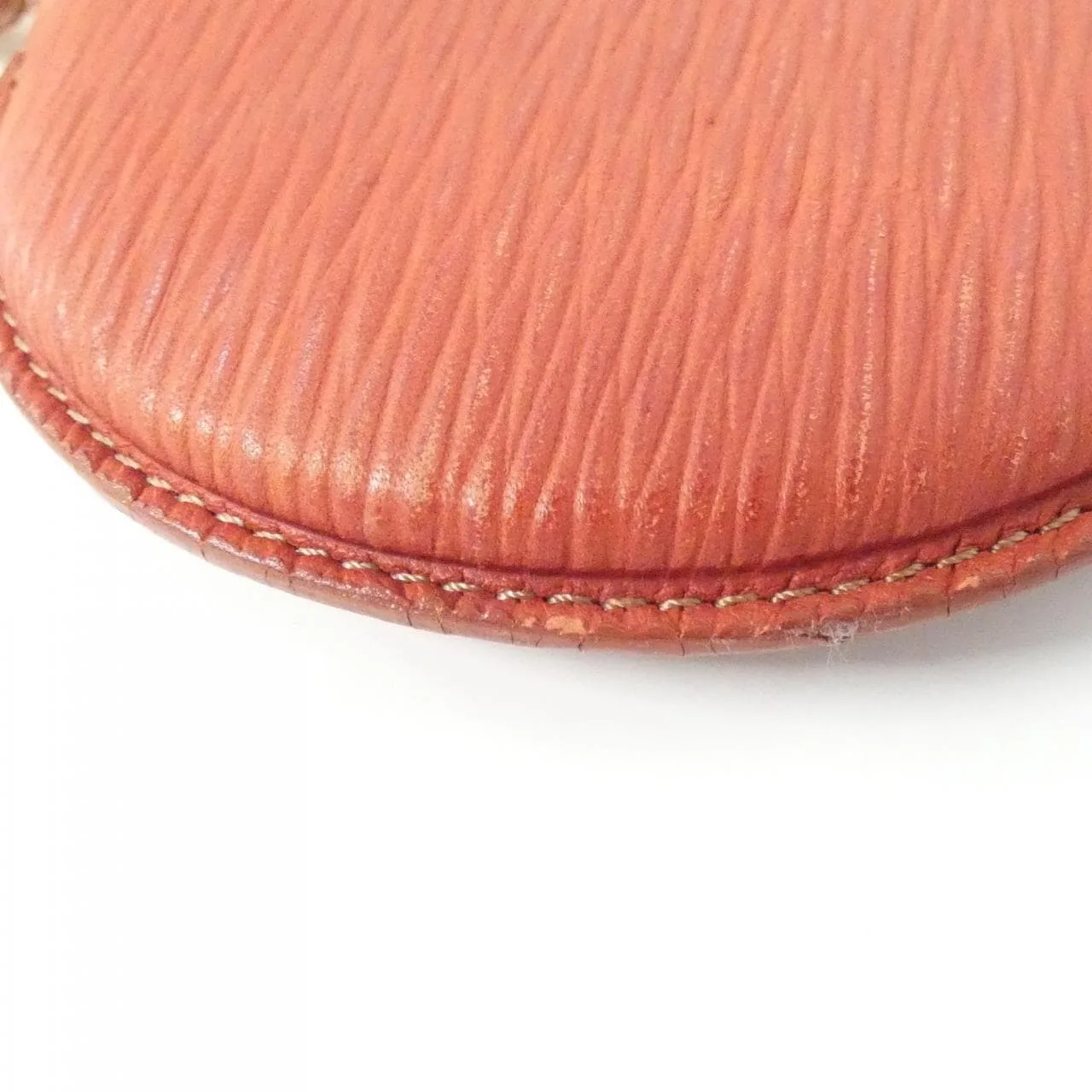 LOEWE Coin Case Leather Brown Leather Rank B - Thumbnail 5