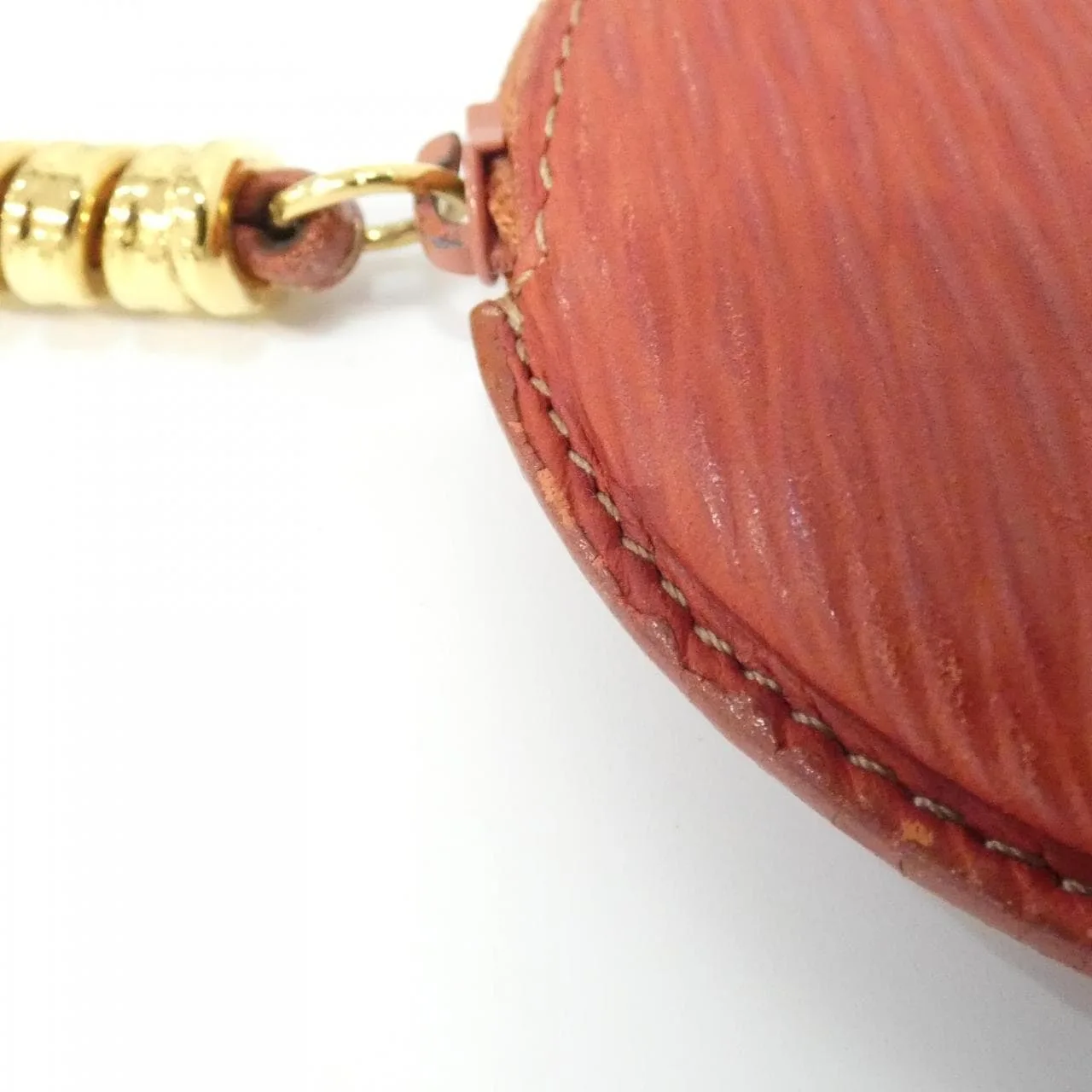 LOEWE Coin Case Leather Brown Leather Rank B - Thumbnail 6