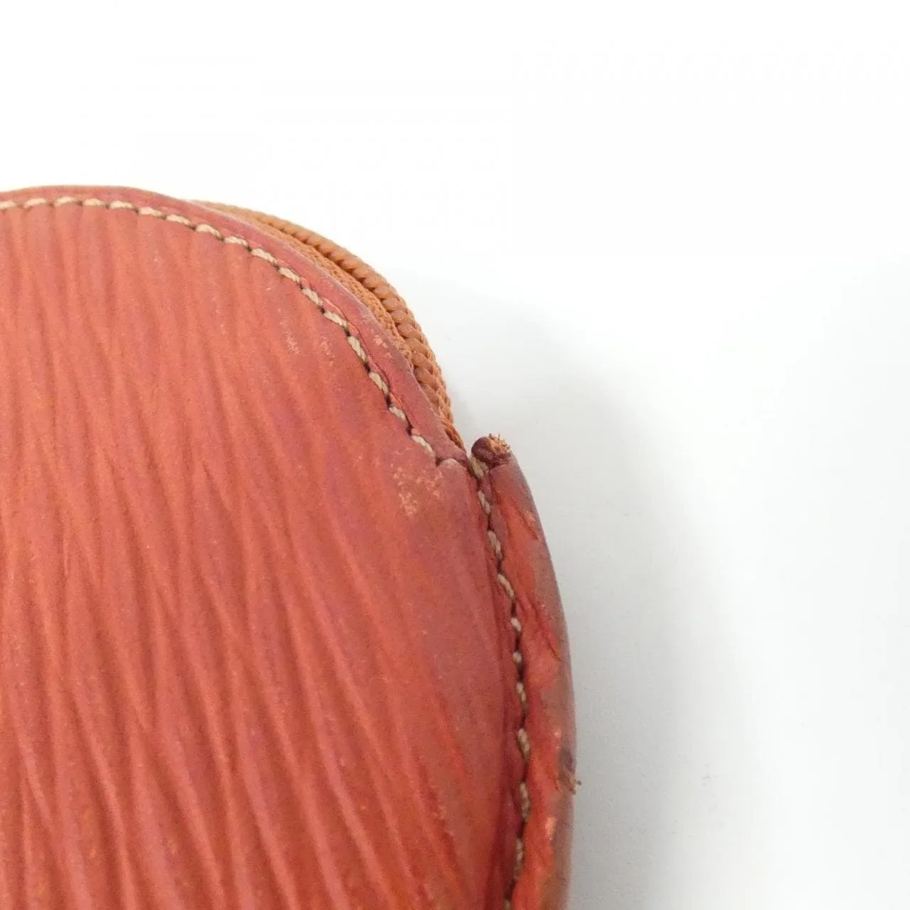 LOEWE Coin Case Leather Brown Leather Rank B - Thumbnail 7