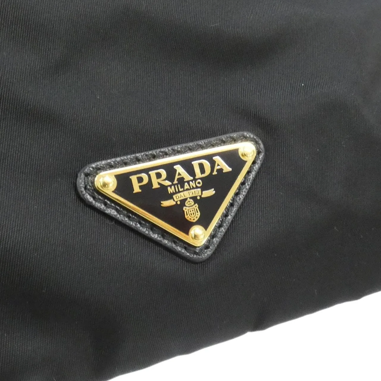 PRADA 1NK001 Pouch Black Rank A - Thumbnail 5