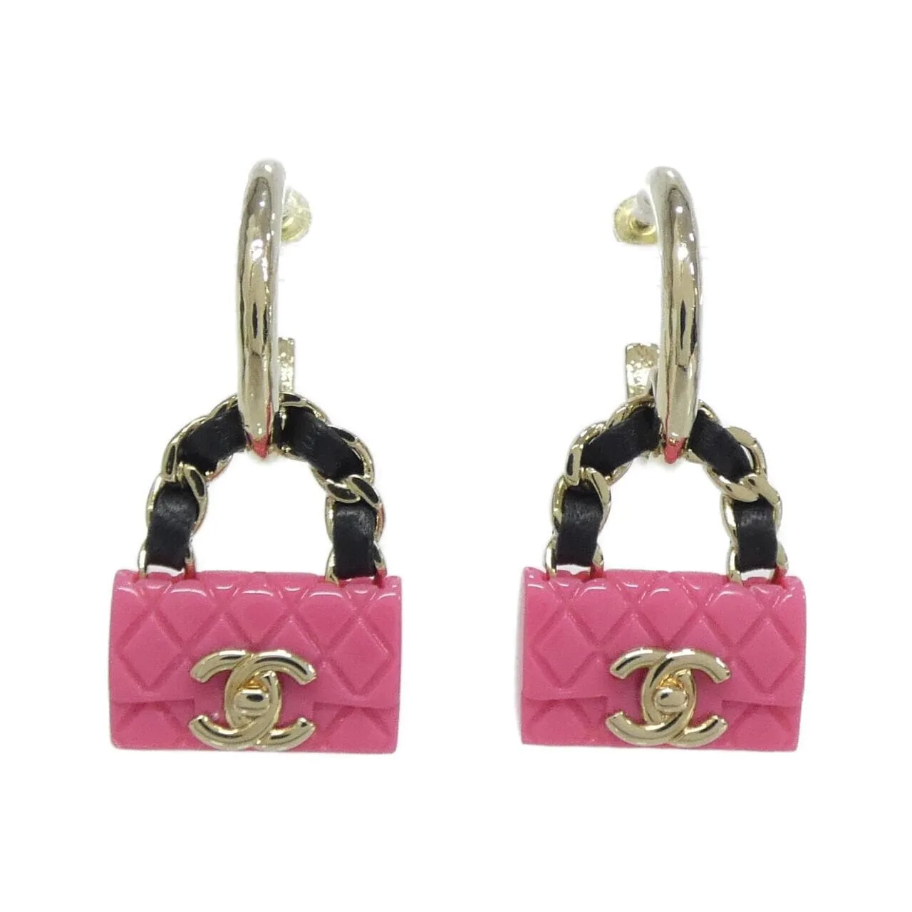 CHANEL ABA009 Accessories Black