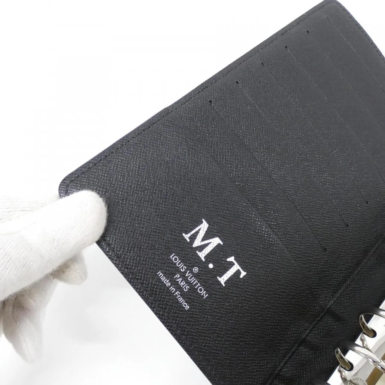 LOUIS VUITTON R20242 Wallet Damier Black Damier Rank A - Thumbnail 9