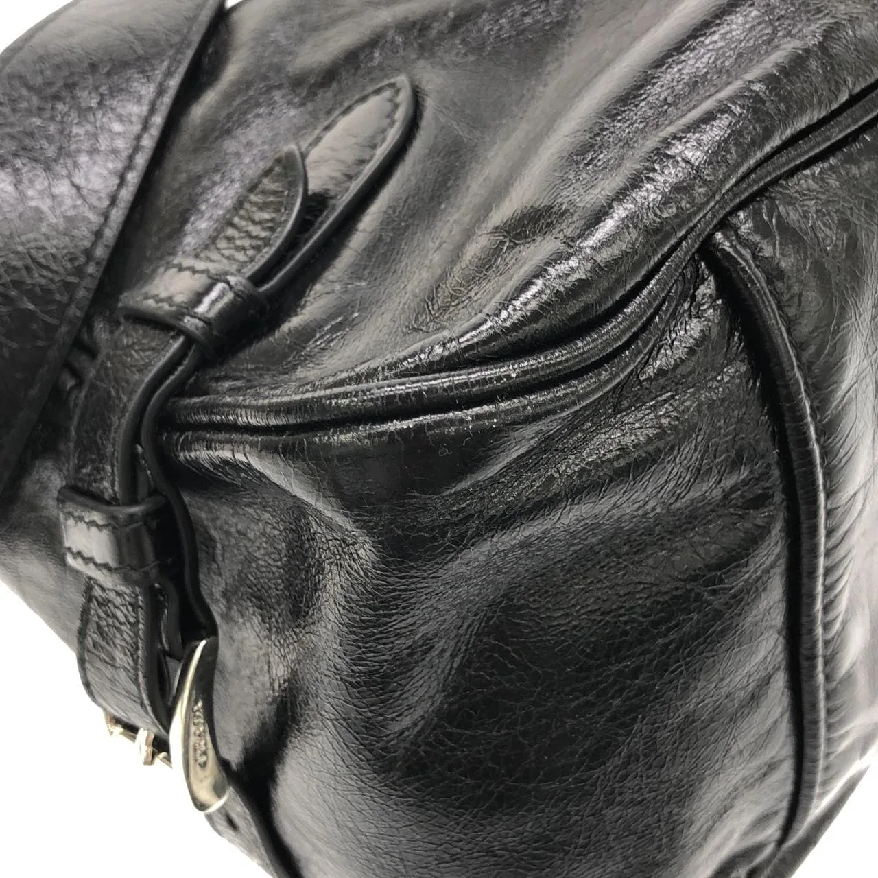 PRADA 2VH187 Shoulder 黑色 中古品A - 縮圖 3