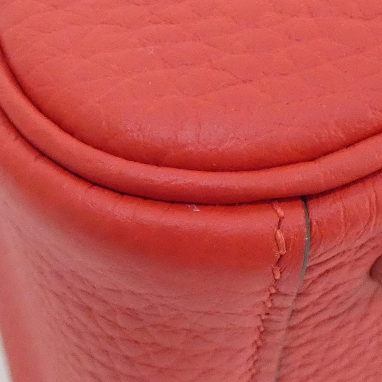 HERMES HERMÈS Lindy 085956CK Shoulder Bag Clemence Rouge Clemence Leather - Thumbnail 3