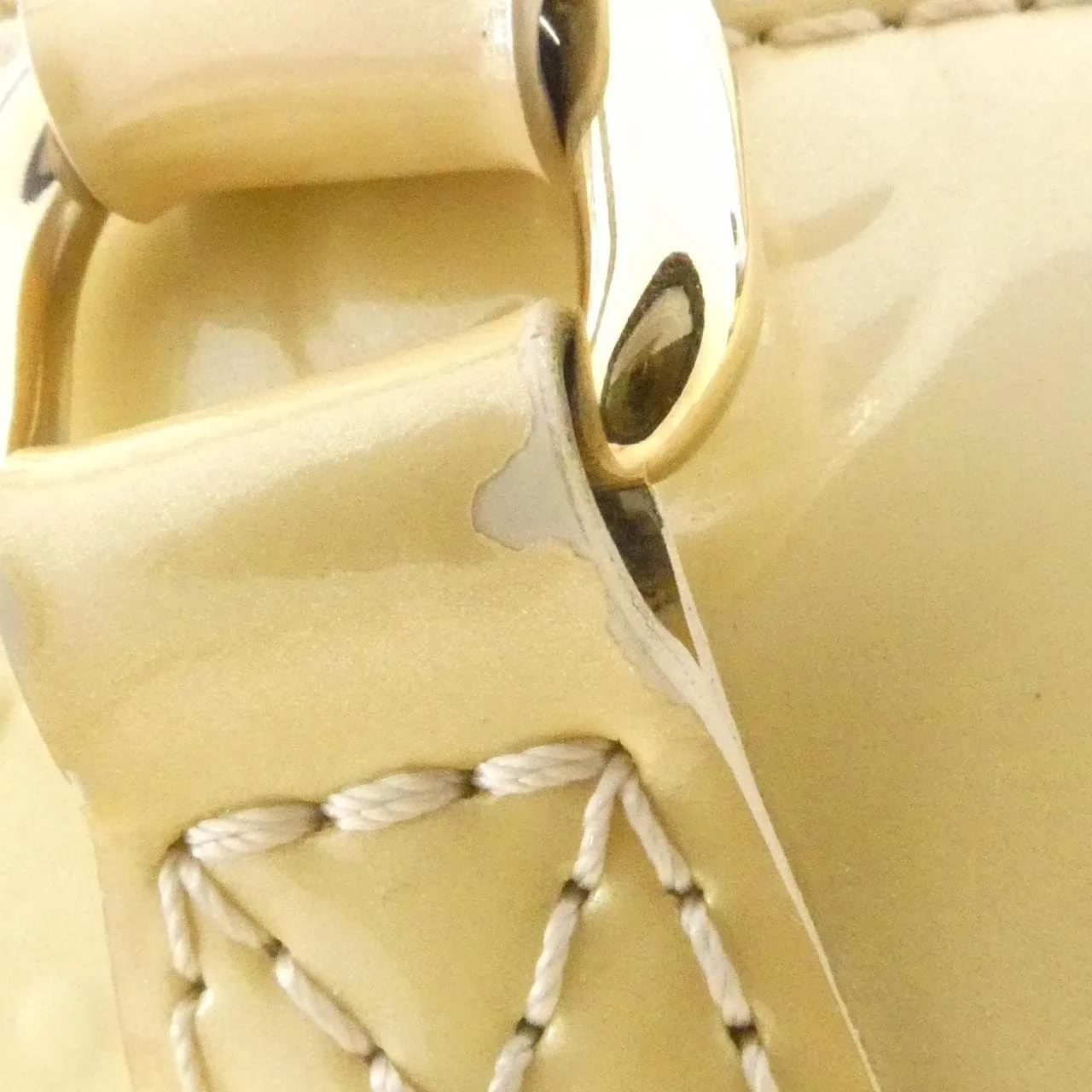 LOUIS VUITTON M91491 Shoulder Vernis 黑色 Vernis 中古品B - 縮圖 5