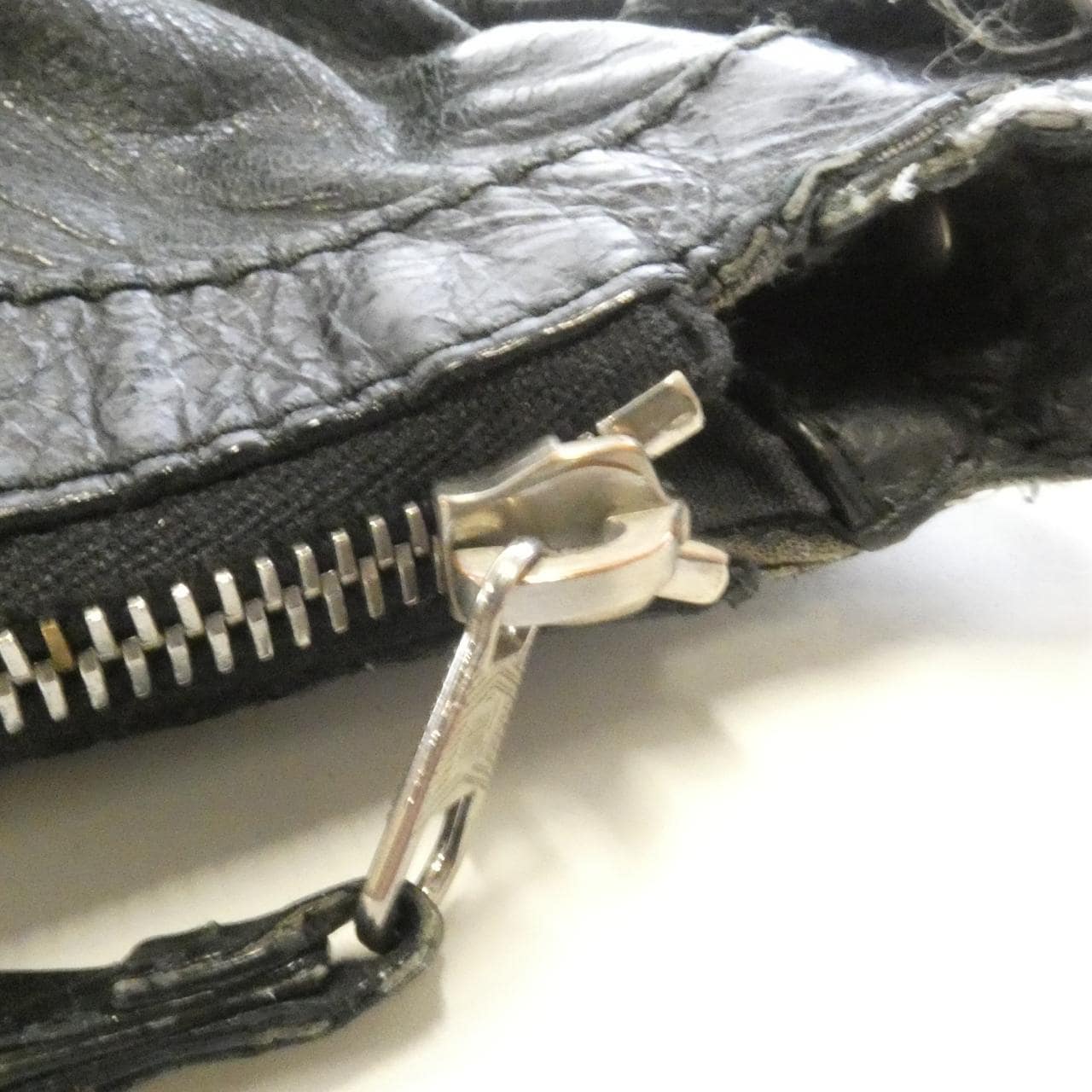 BALENCIAGA 272409 D9404 Shoulder Lambskin Black Lambskin - Thumbnail 5