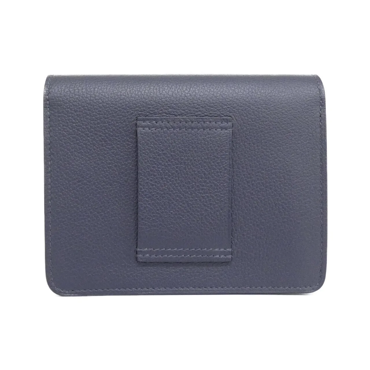 HERMES 082053CP Wallet Blue Rank A - Thumbnail 2