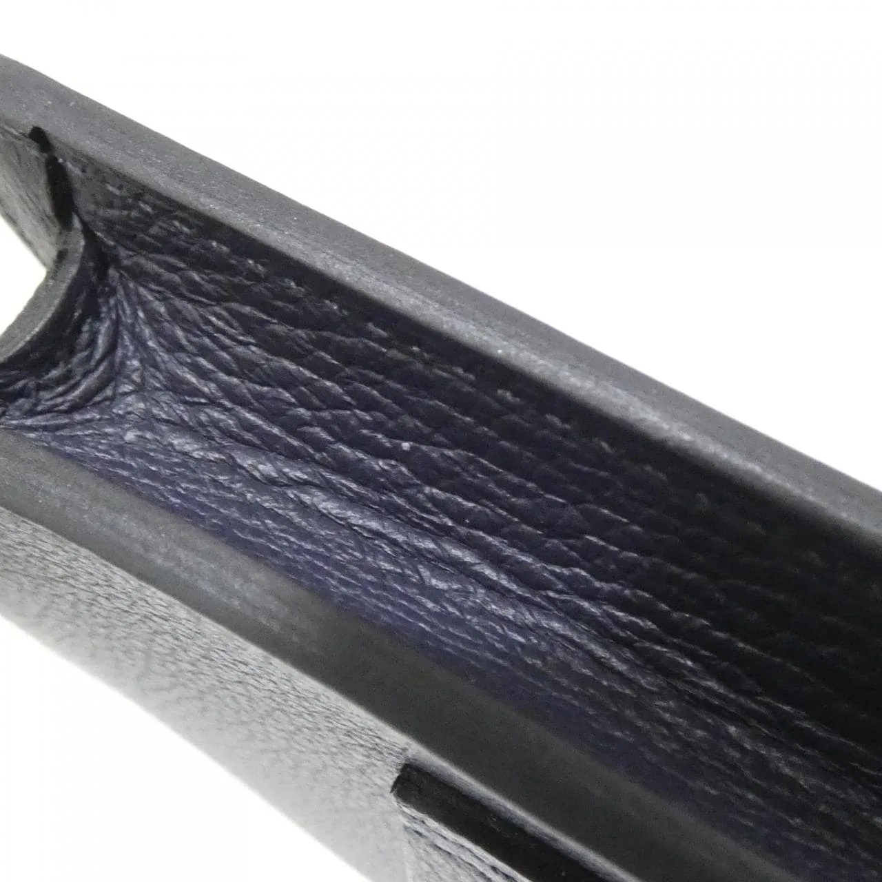 HERMES 082053CP Wallet Blue Rank A - Thumbnail 3