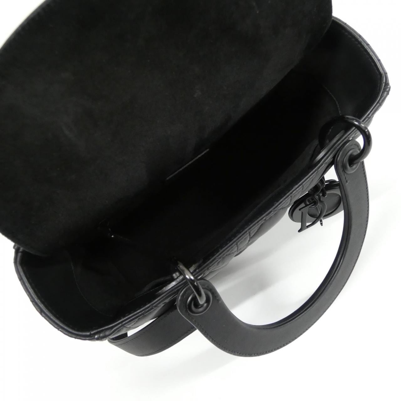 DIOR Lady Dior M0565SLOI Bag 黑色 中古品A - 縮圖 8