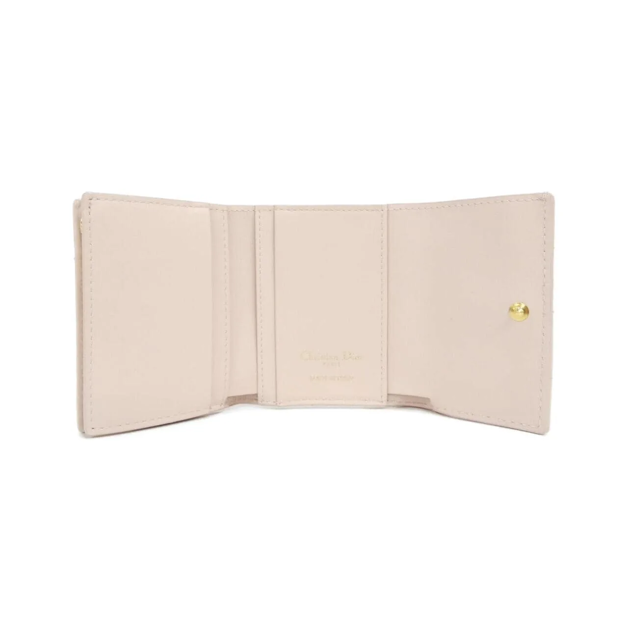 DIOR Caro S4207UHNN Wallet Lambskin 羊皮 未使用品 - 縮圖 4