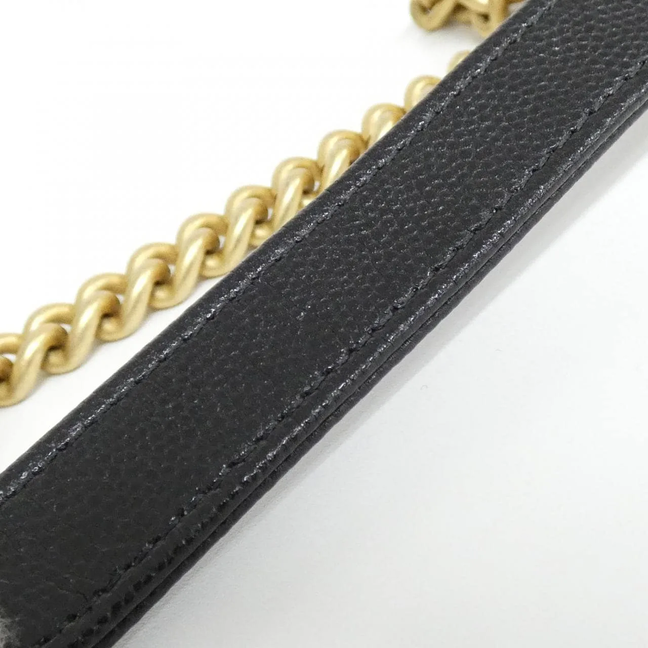 CHANEL Boy Chanel AP1117 Wallet Grained Calfskin 黑色 荔枝紋牛皮 中古品A - 縮圖 6