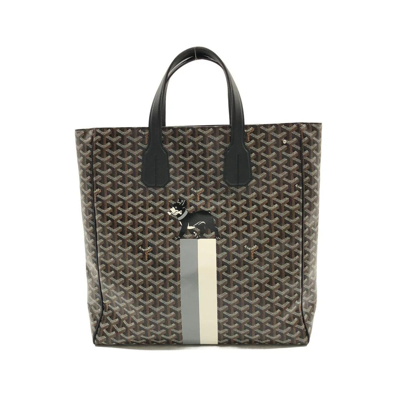 GOYARD AMA VOLTAIRE Handbag Canvas